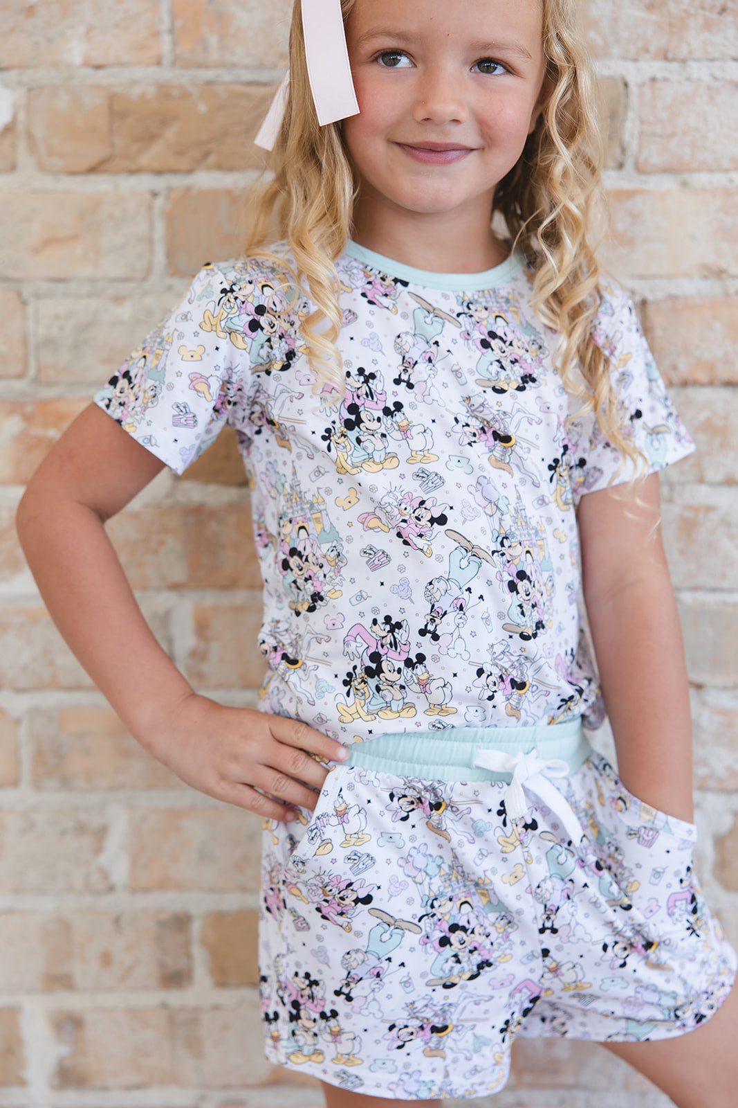 Cotton Candy Magic Pocket Short Set