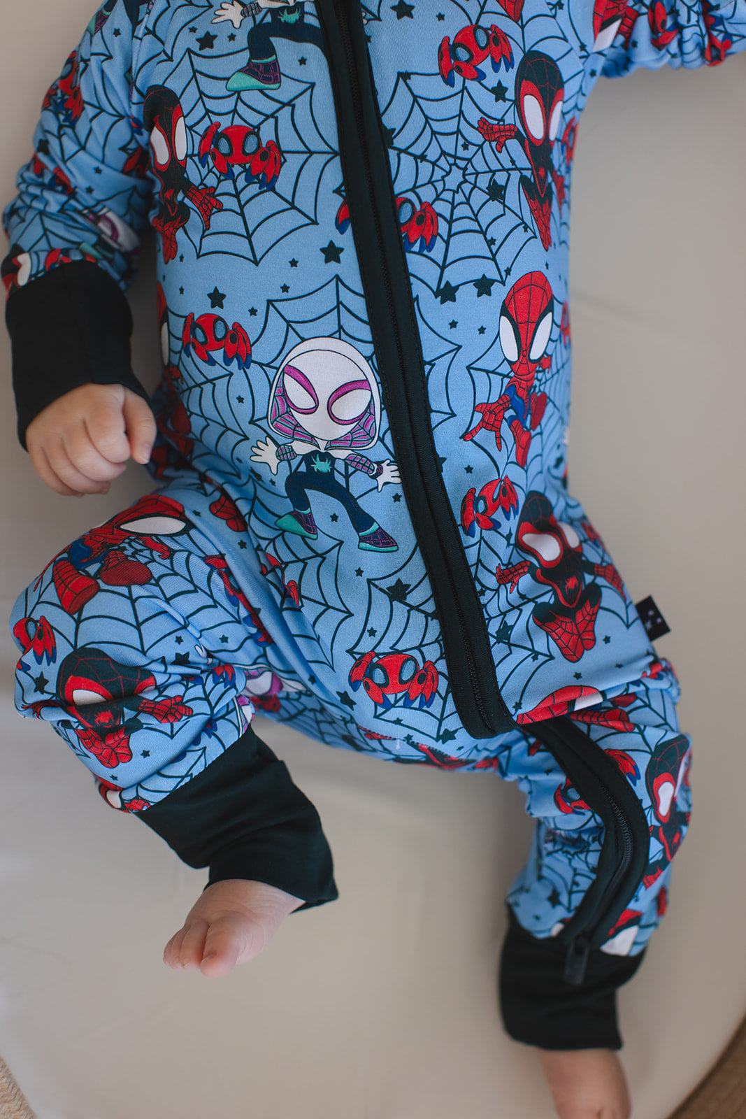 Webs UP Zippy Pajamas