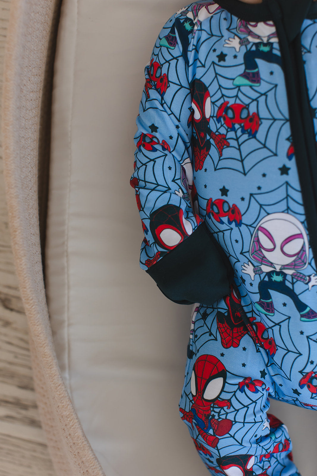 Webs UP Zippy Pajamas