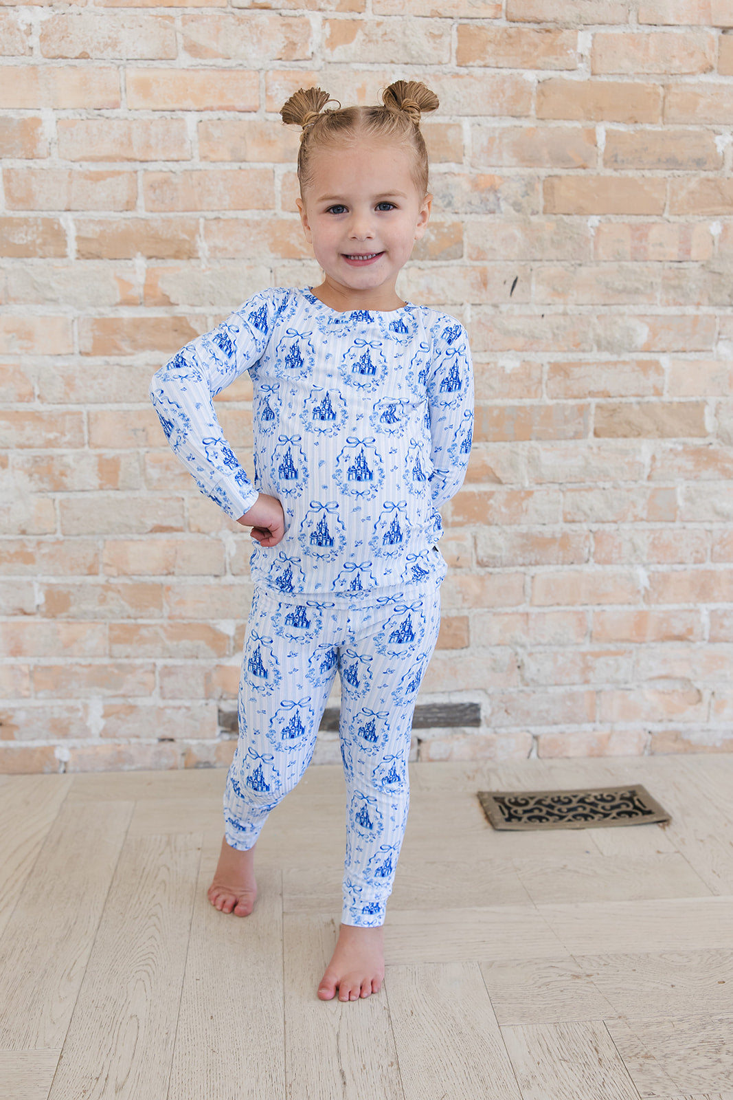 Ever After Ribbed 2-Piece Pajama Set