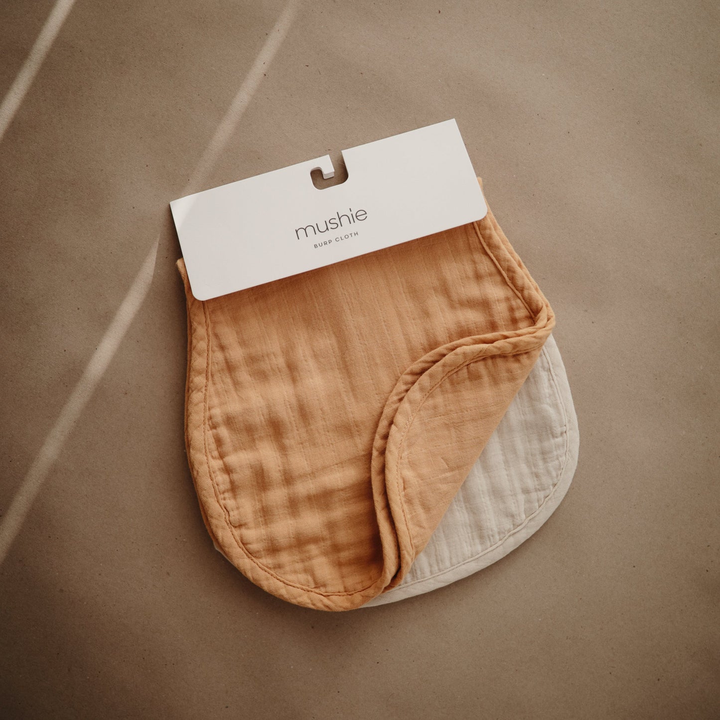 Organic Cotton Muslin Burp Cloth (2-Pack)-Multiple Color Options