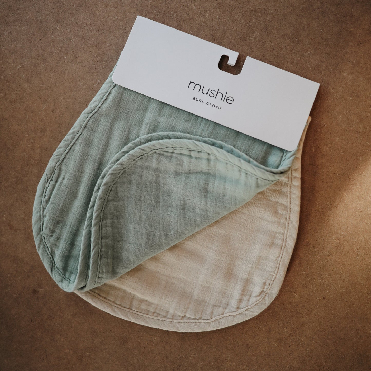 Organic Cotton Muslin Burp Cloth (2-Pack)-Multiple Color Options