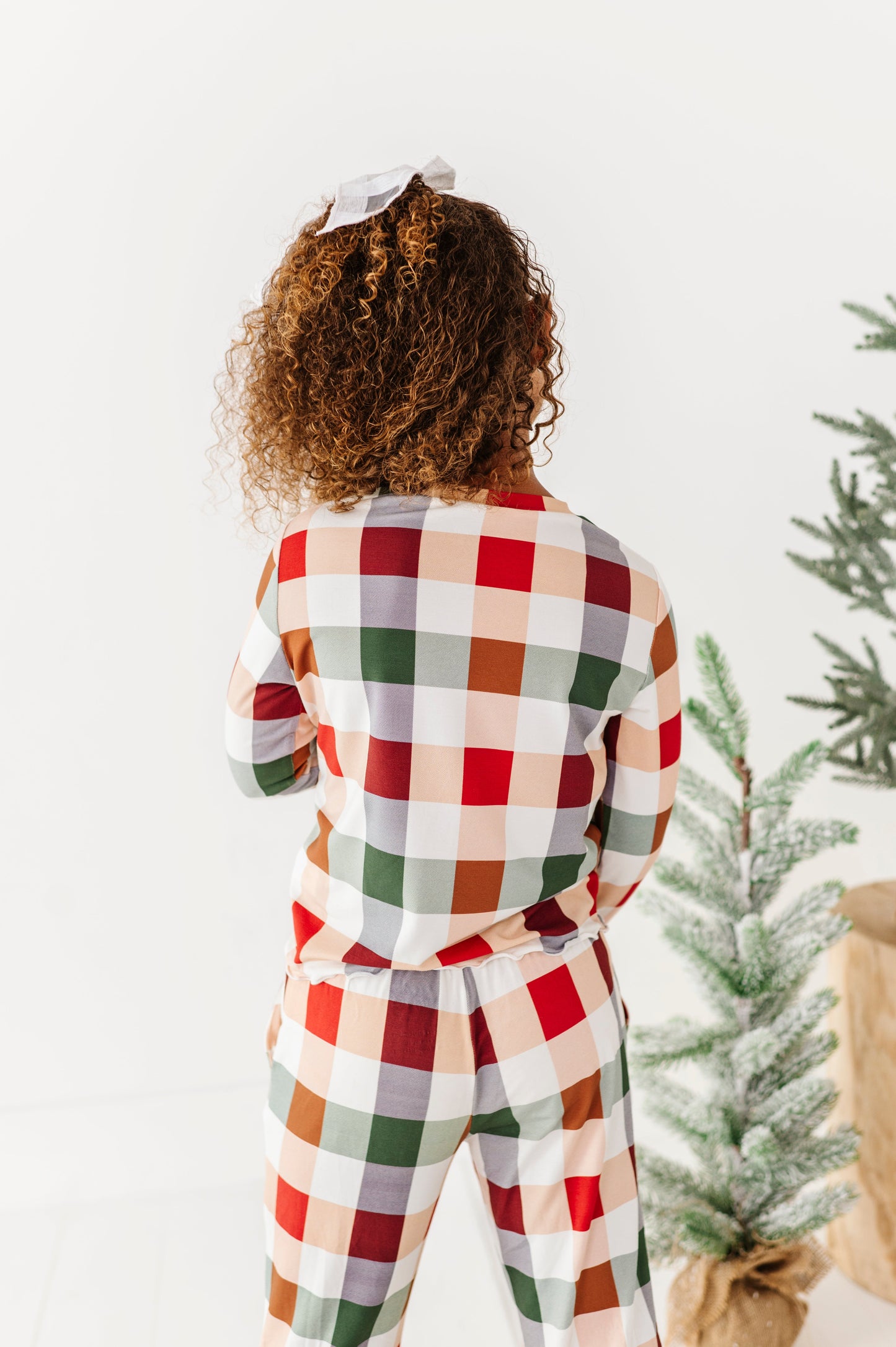 Holiday Plaid | GIRLS WIDE-LEG SET