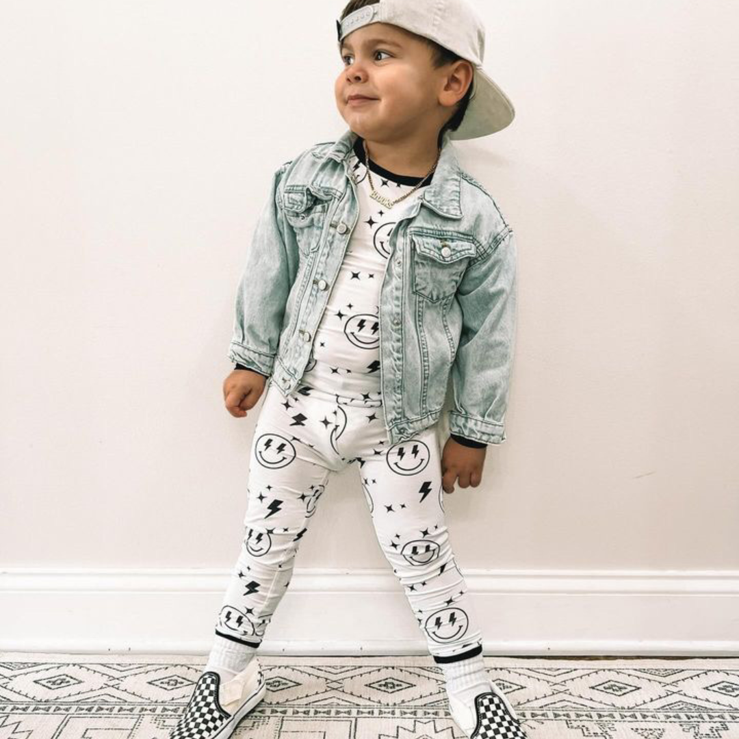 Smiley 2-Piece Pajama Set