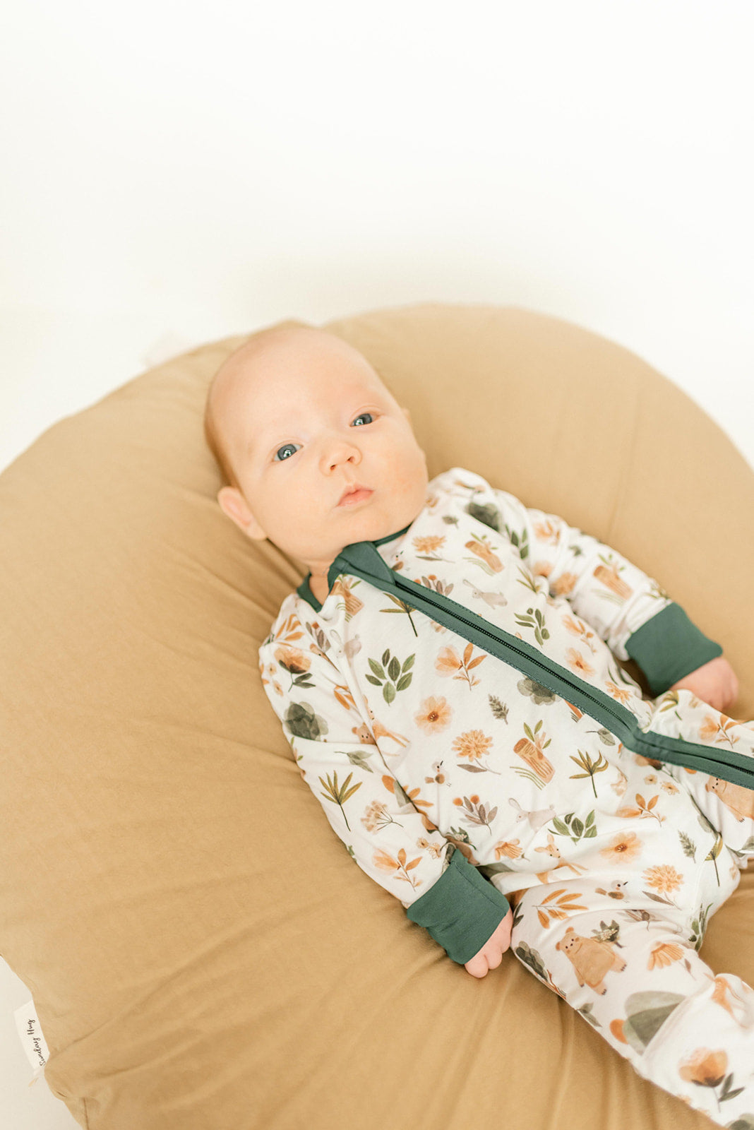 Forest Bamboo Convertible Jumpsuit (0-3 Months)