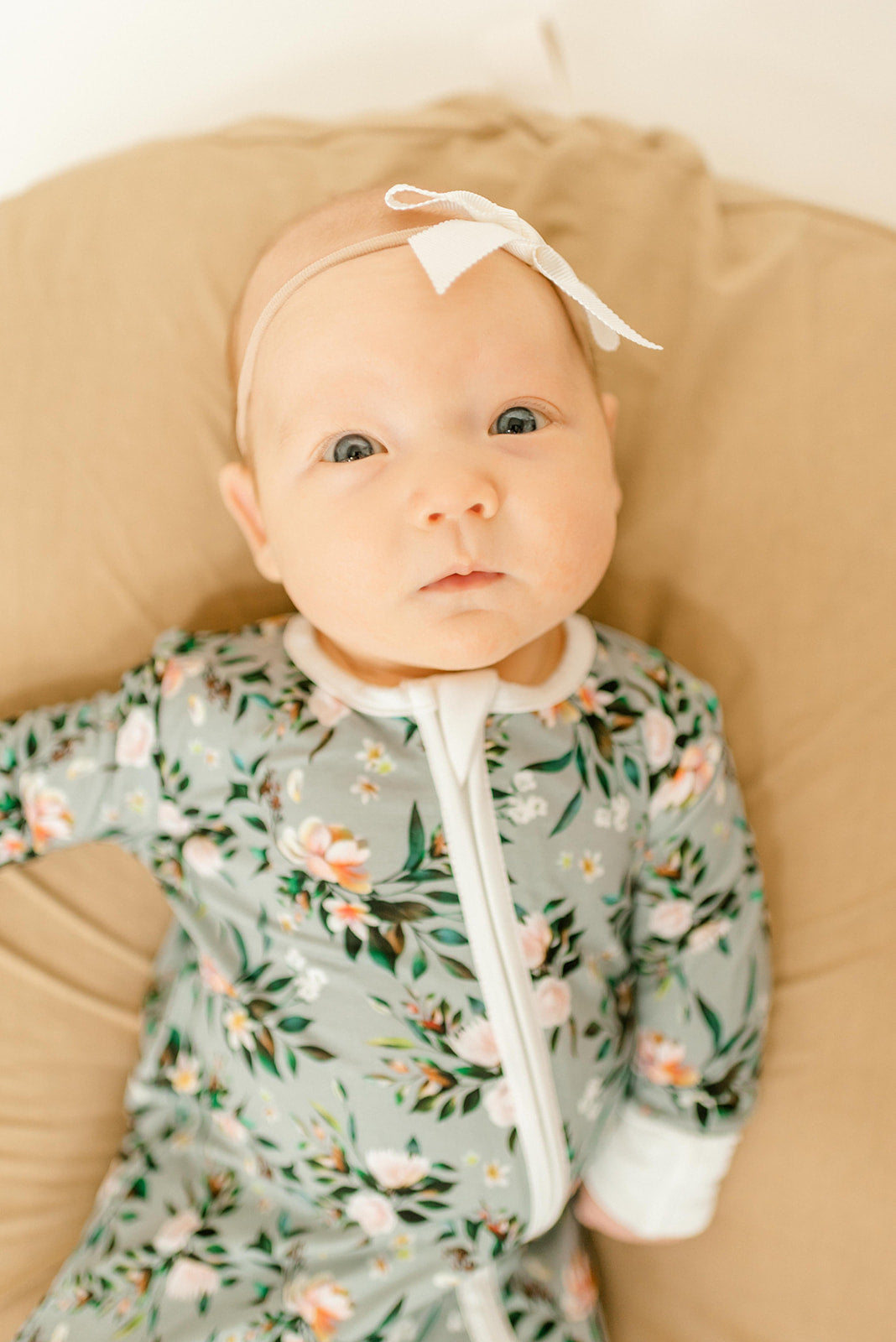Botanical Bamboo Convertible Jumpsuit 0-3 Months