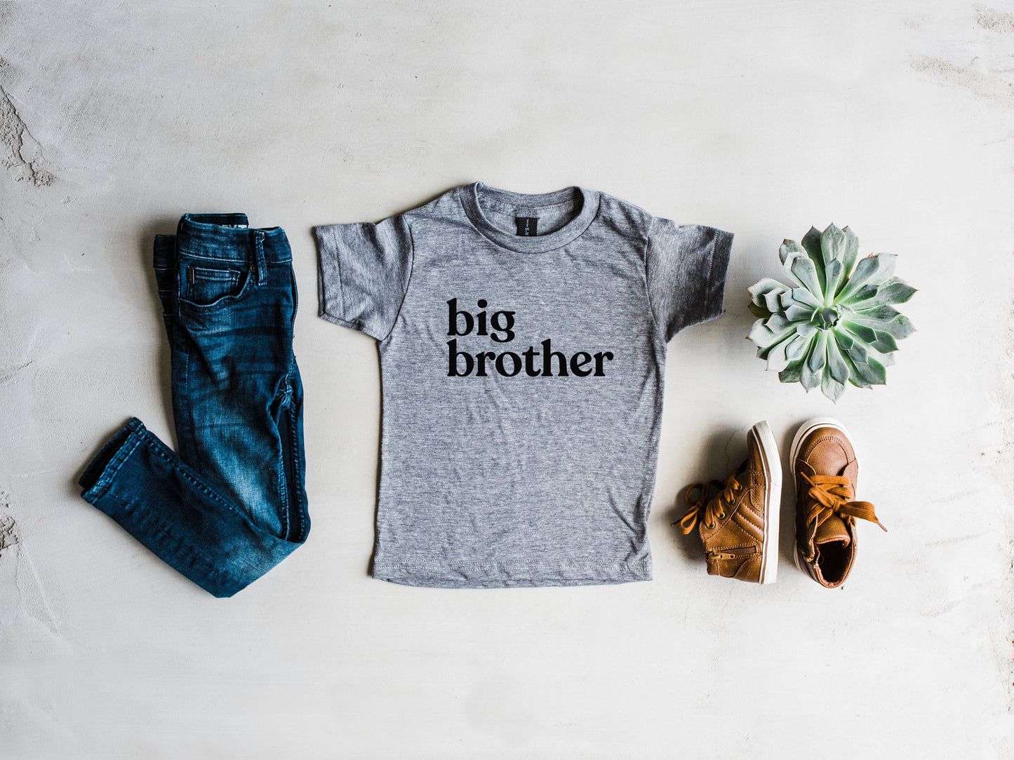 Big Brother Baby and Kids Tee- 2 Colors
