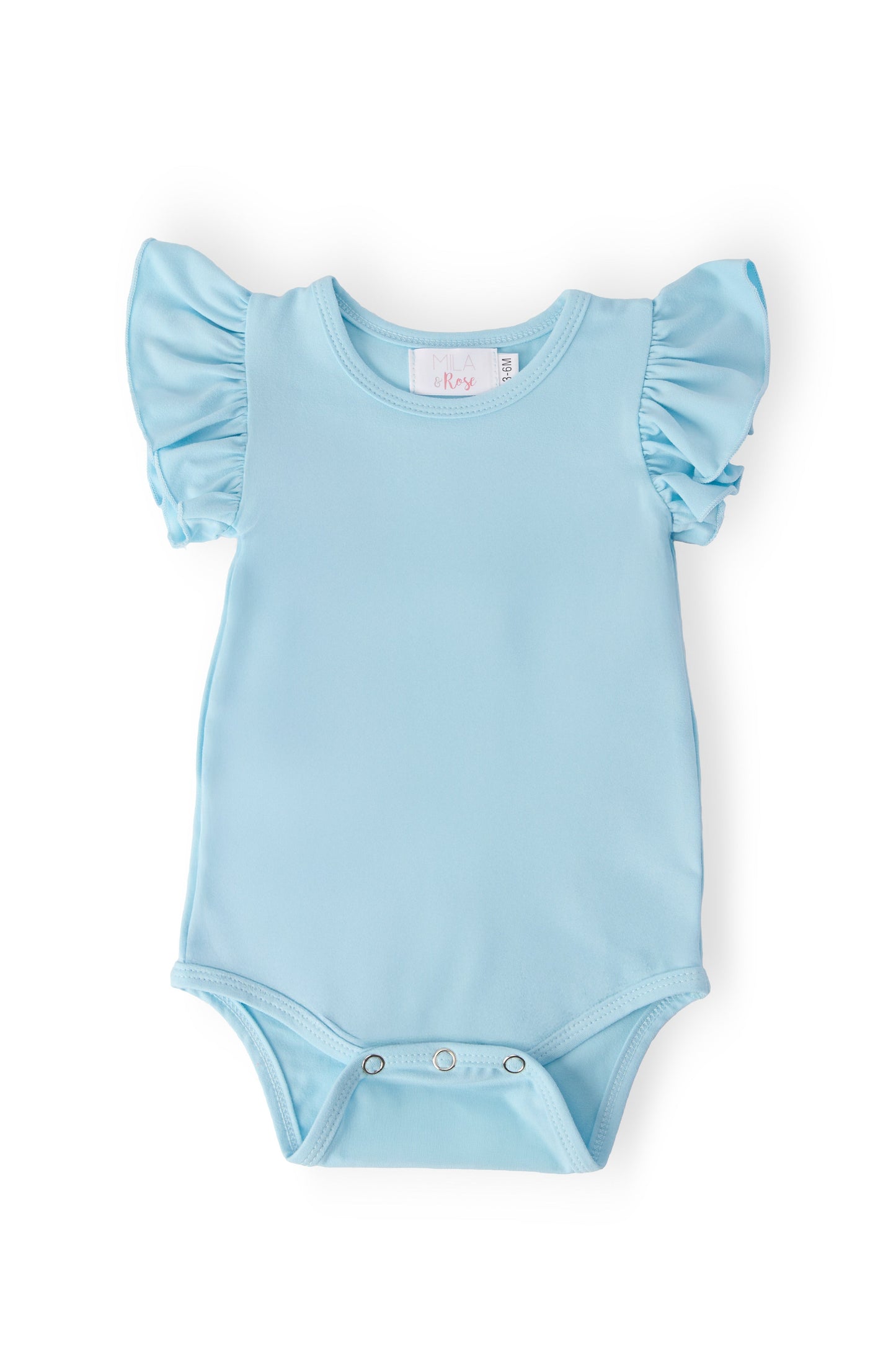 Bluebird Short Sleeve Flutter Bodysuit