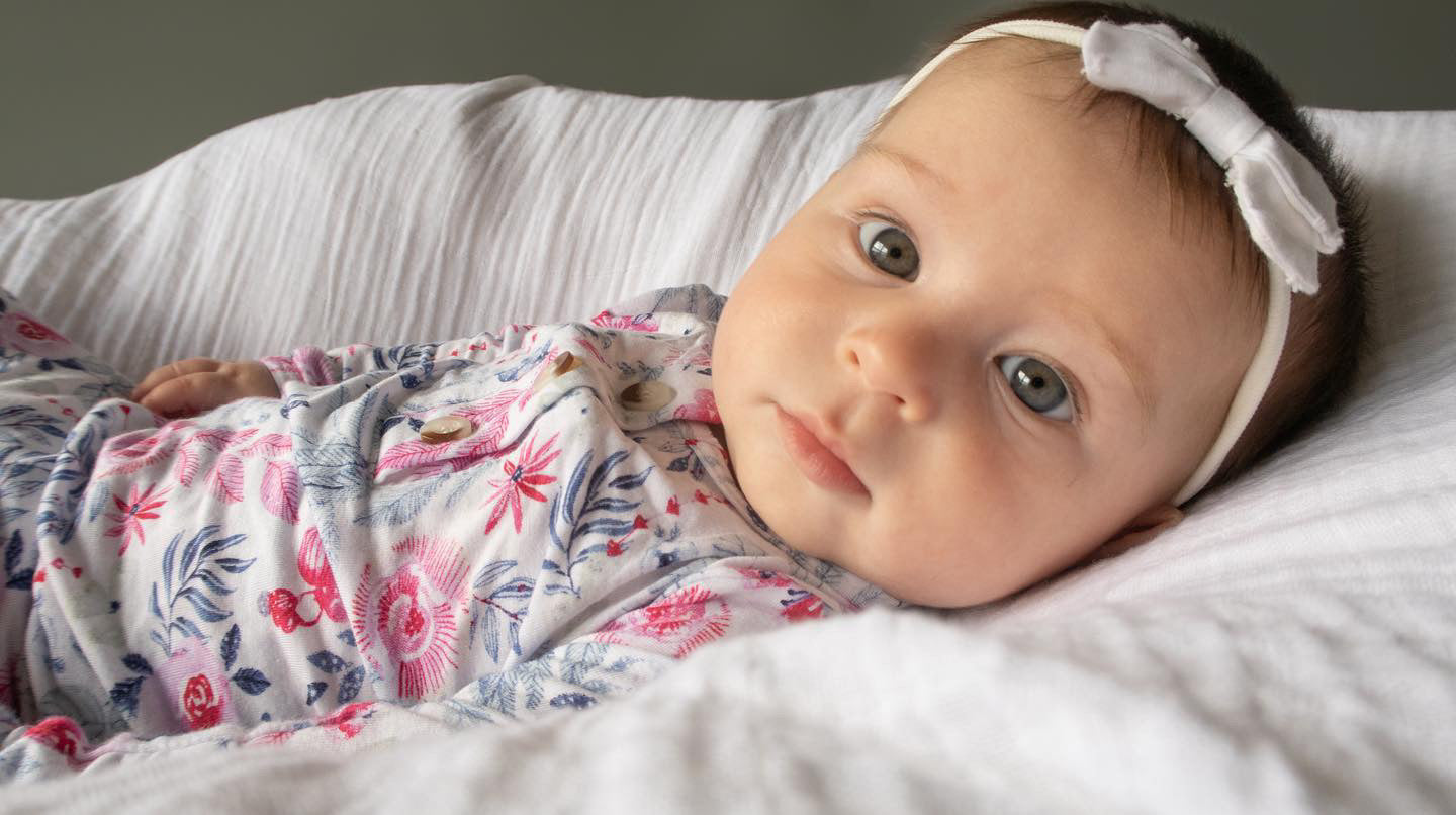 Bloom Newborn Outfit With Hat/Headband Option