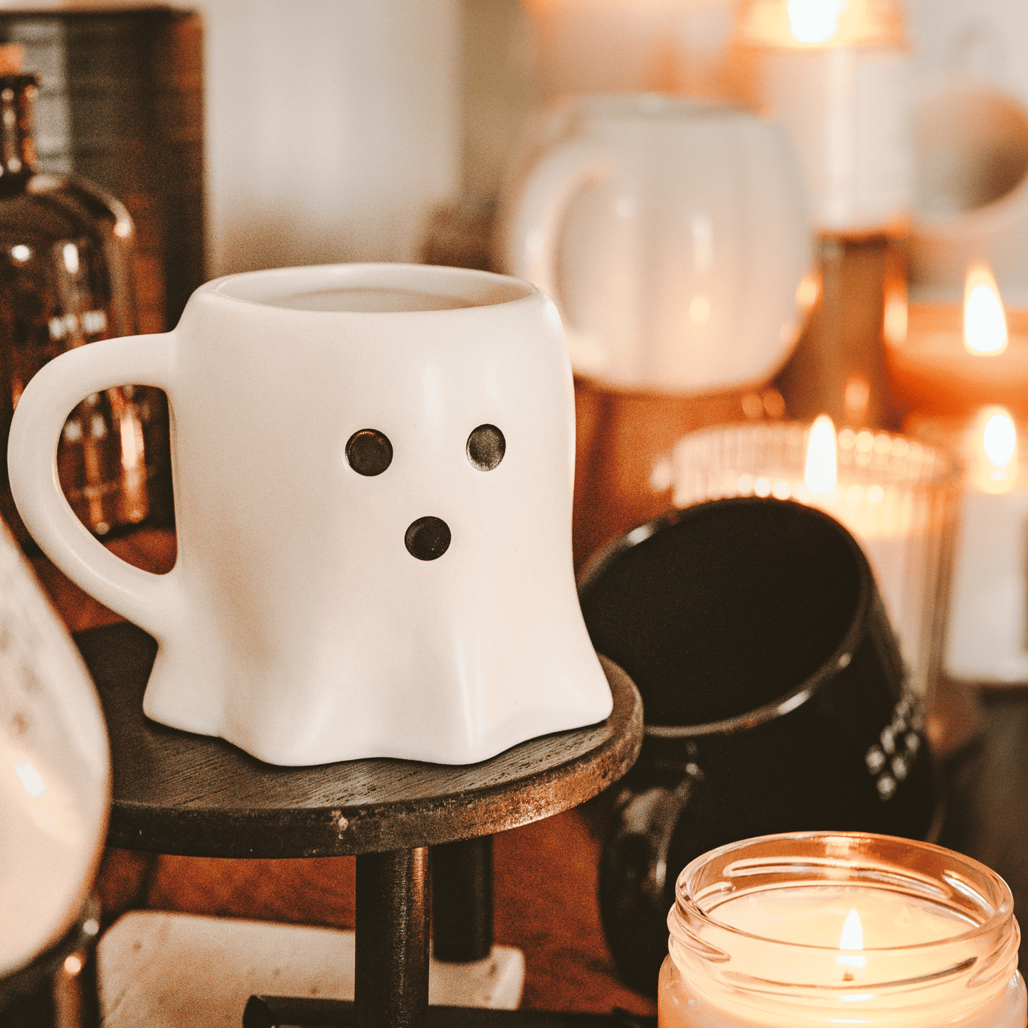 Ghost Face 12oz. Figurine Coffee Mug