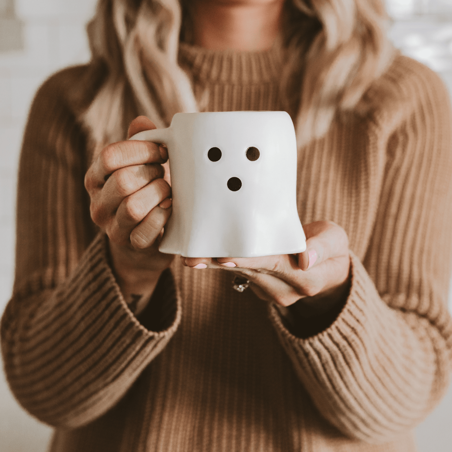 Ghost Face 12oz. Figurine Coffee Mug