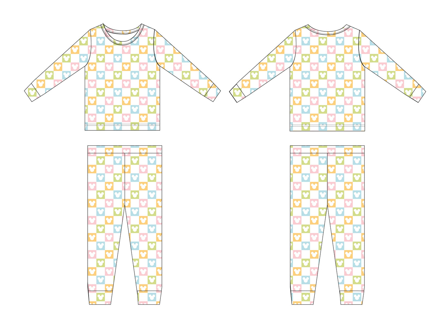 Clubhouse Cabana 2-Piece Pajama Set