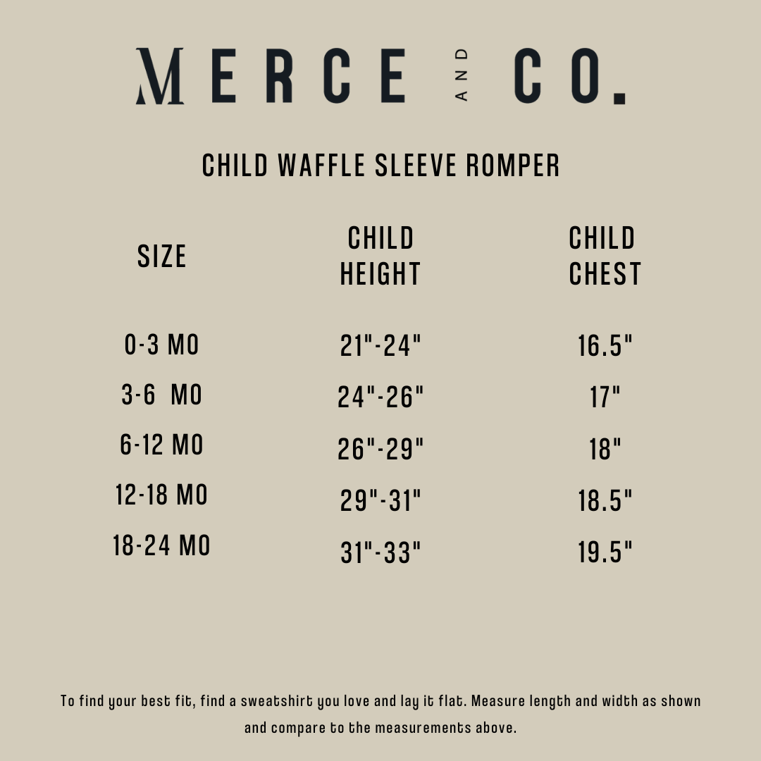 Lucky Little Lady Child Waffle Sleeve Sweater Romper