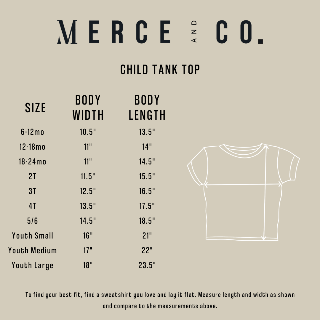 All American Dude Child Tank - Red and Blue Design