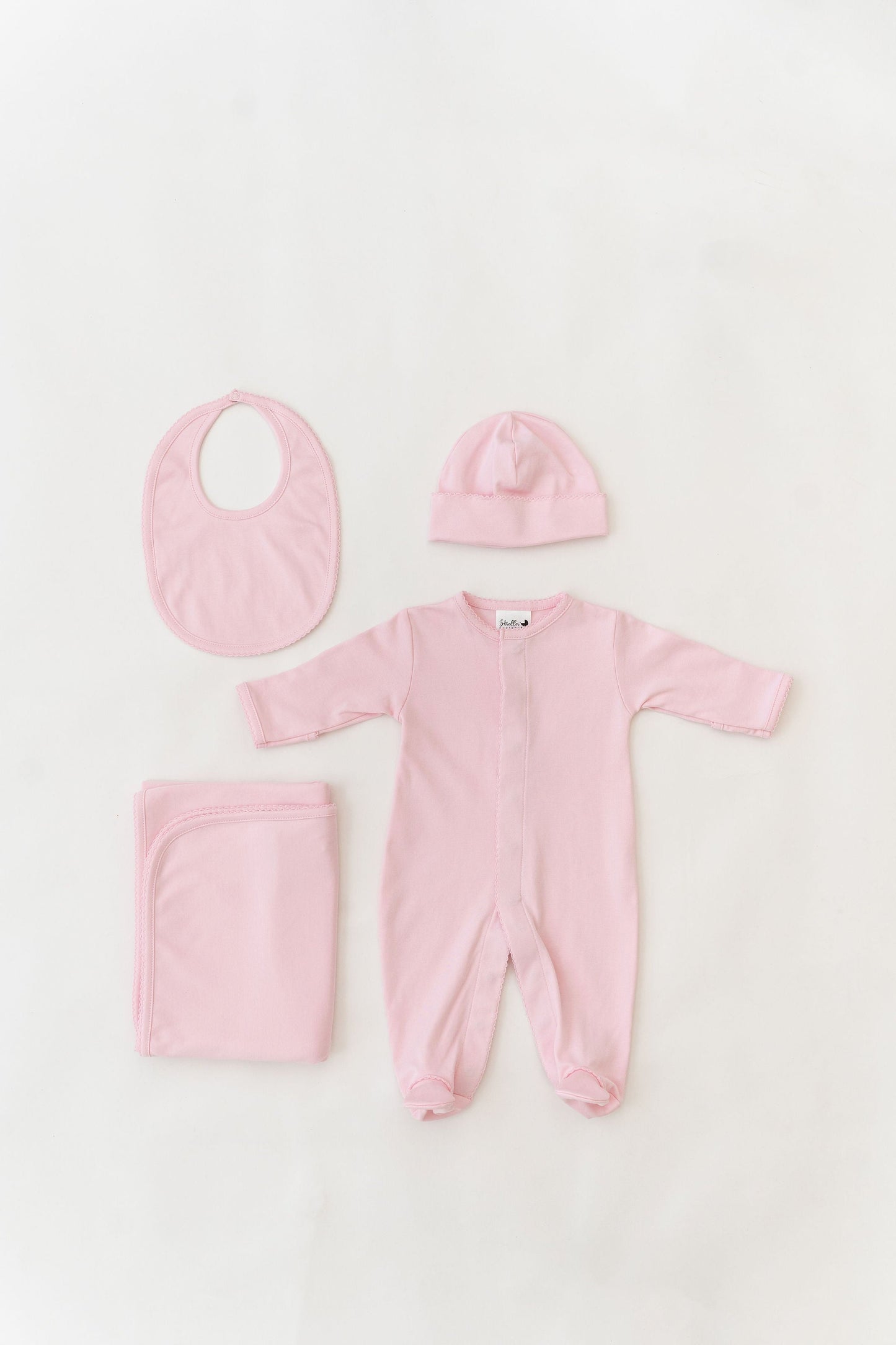 Premium Pima Cotton Newborn Layette Set