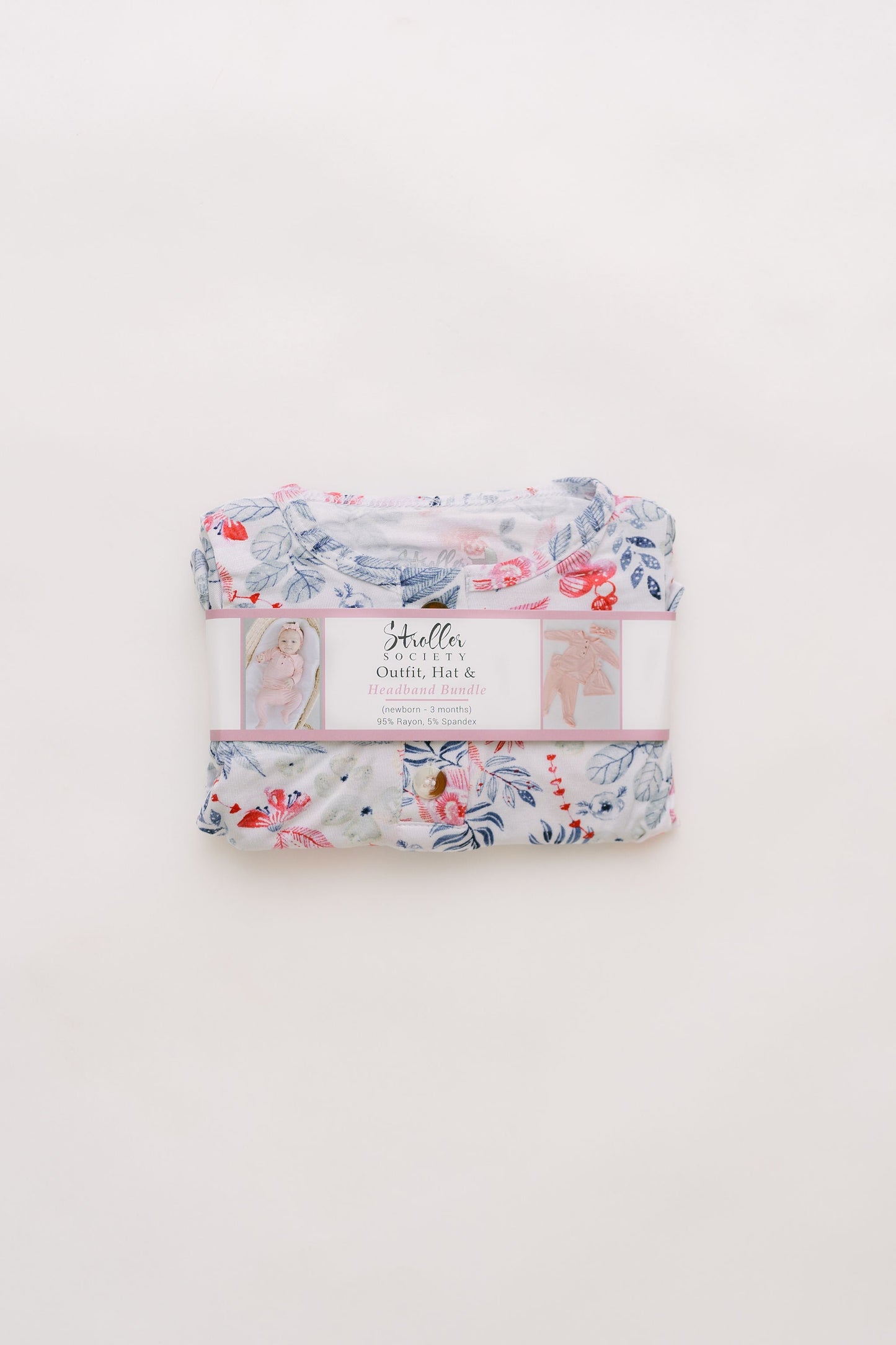 Bloom Newborn Outfit With Hat/Headband Option