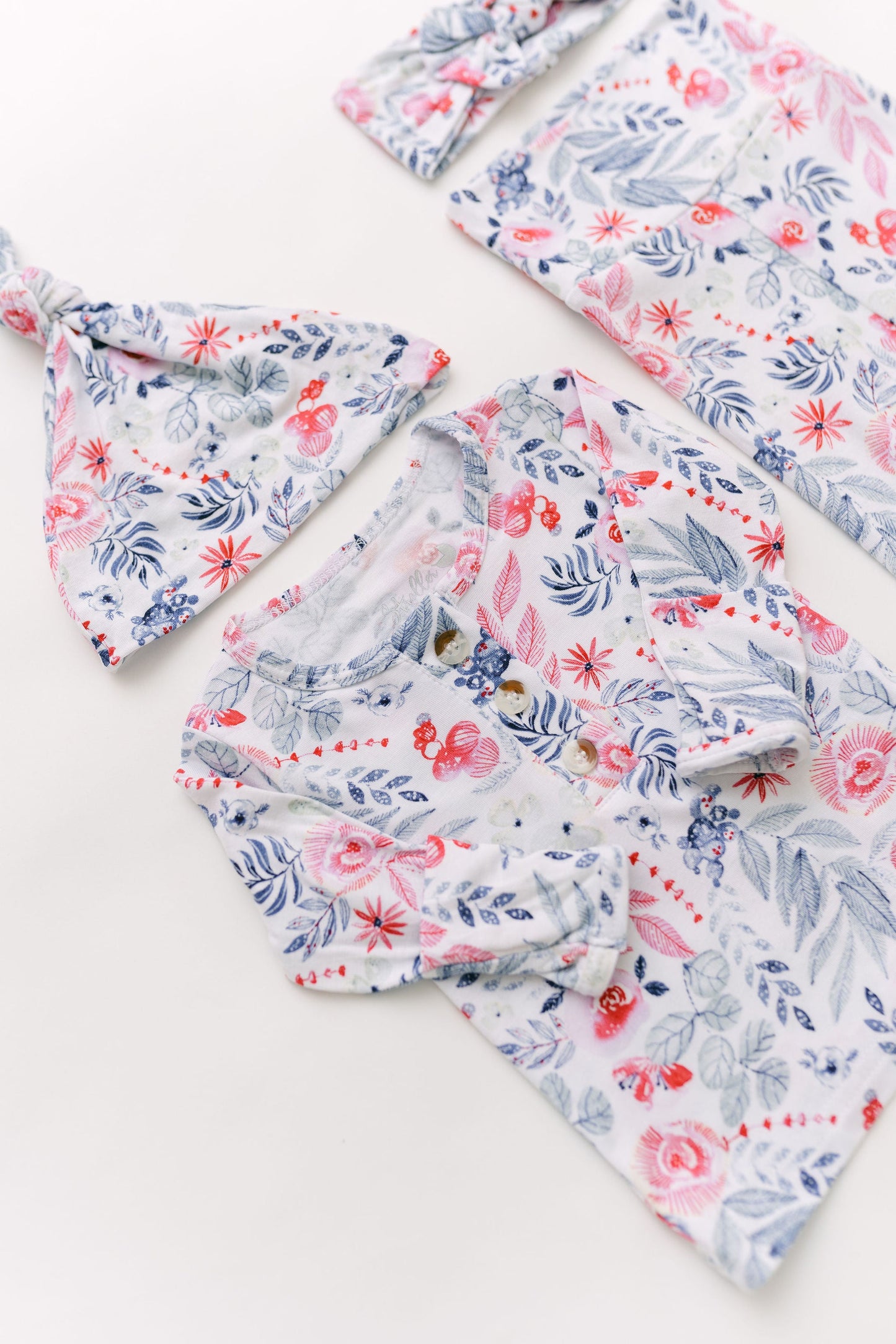 Bloom Newborn Outfit With Hat/Headband Option