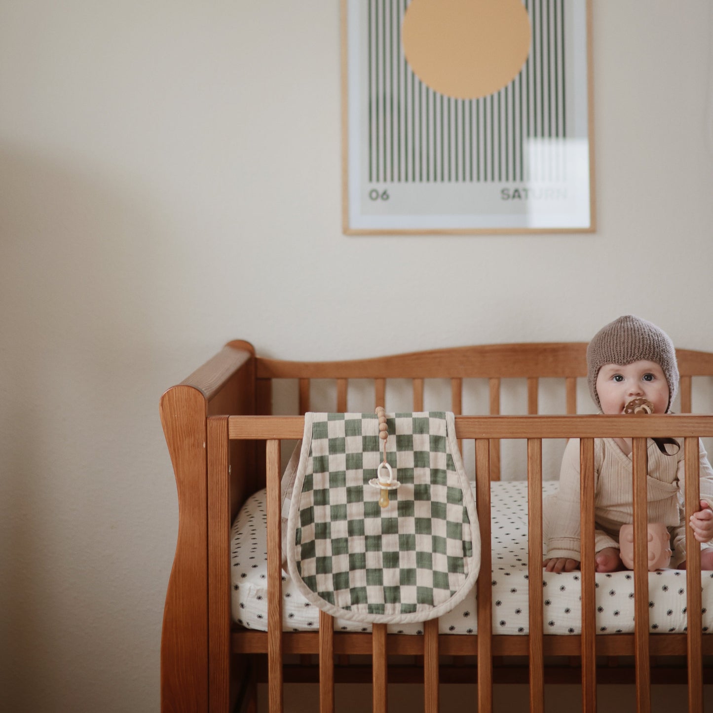 Organic Cotton Muslin Burp Cloth (2-Pack)-Multiple Color Options