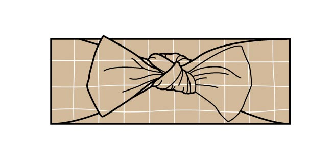 Cinnamon Cider Grid Headband