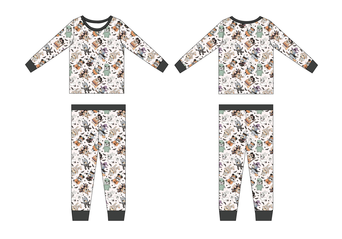 Costume Party 2-Piece Pajama Set
