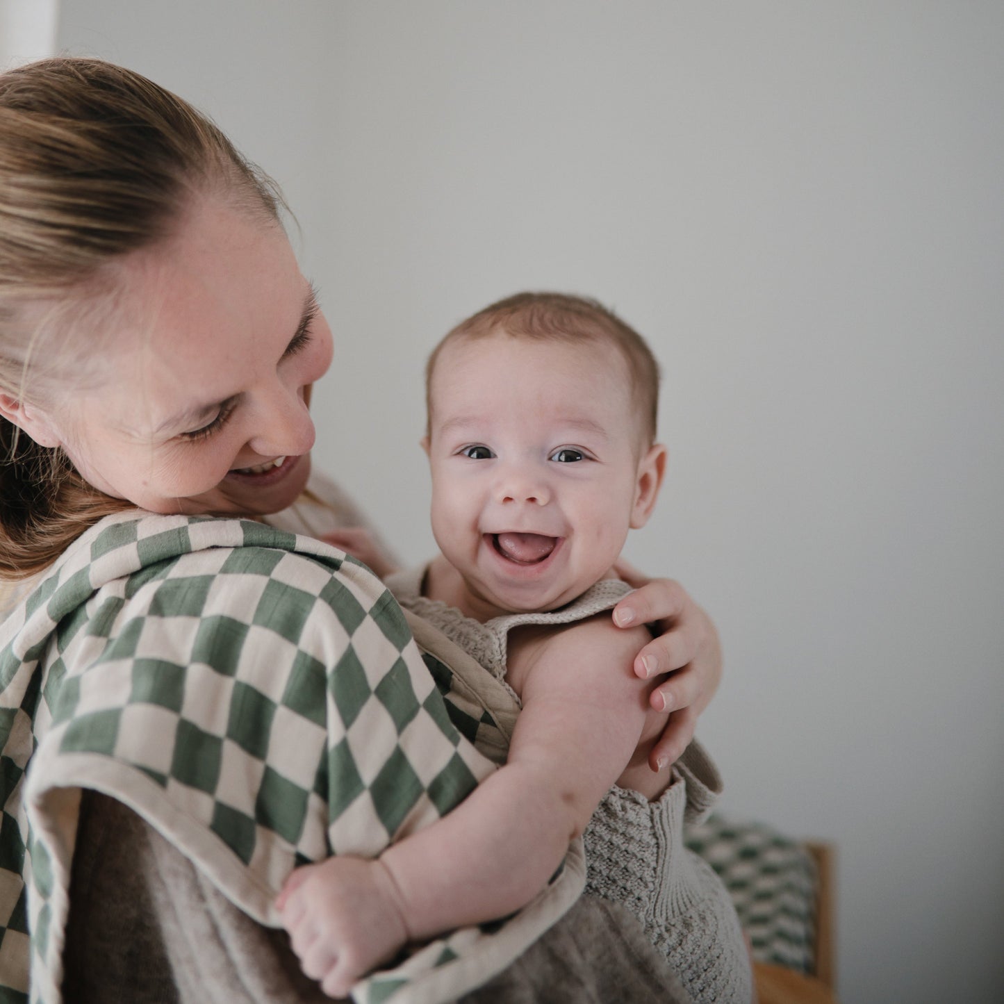Organic Cotton Muslin Burp Cloth (2-Pack)-Multiple Color Options