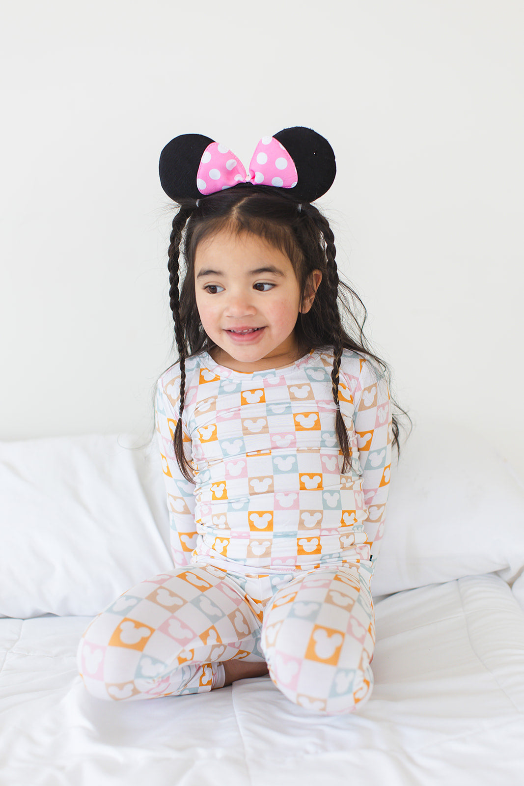 Checkerboard Charm 2-Piece Pajama Set