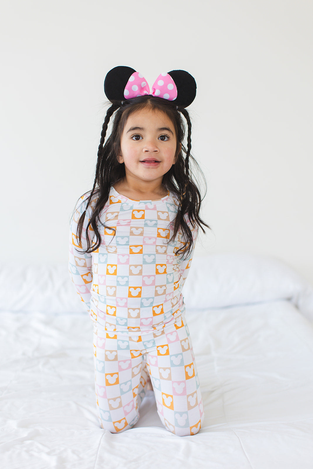 Checkerboard Charm 2-Piece Pajama Set