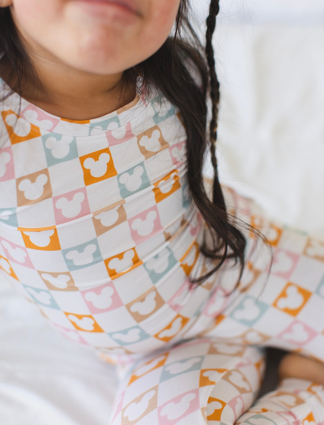 Checkerboard Charm 2-Piece Pajama Set