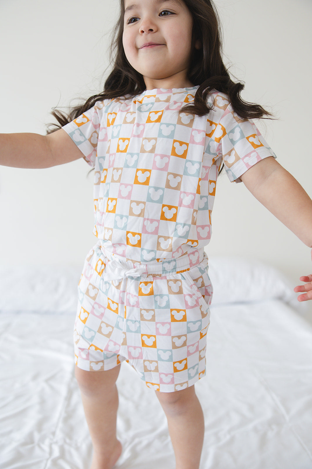 Checkerboard Charm Pocket Short Set