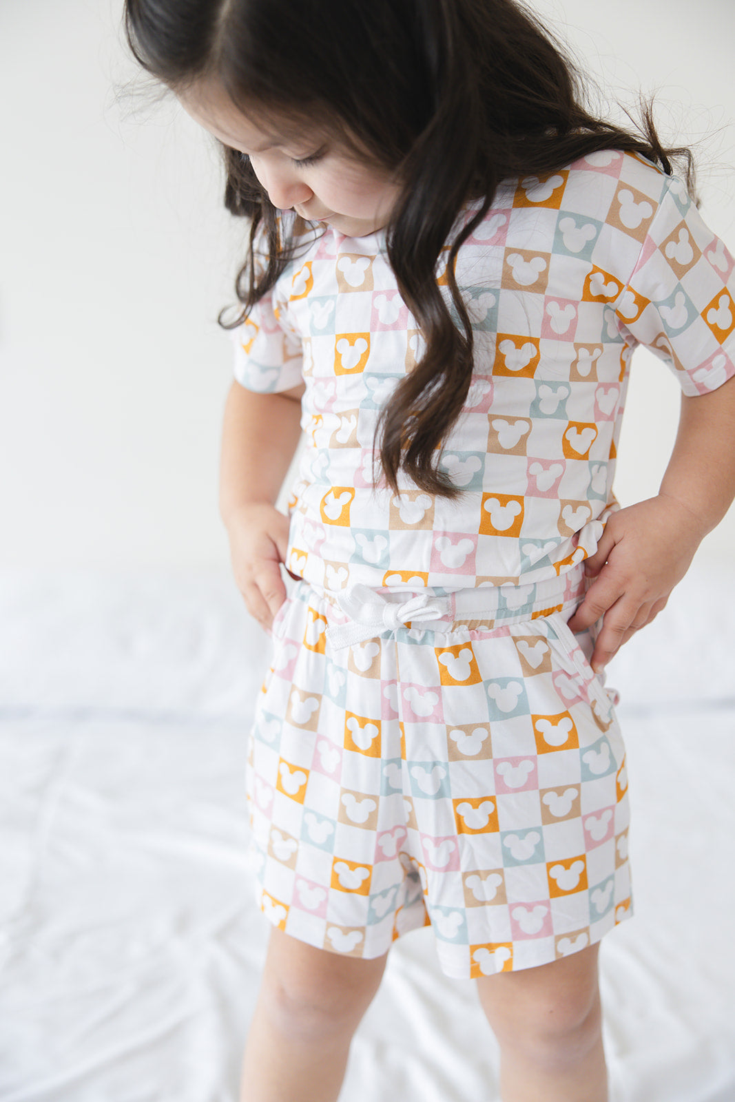 Checkerboard Charm Pocket Short Set