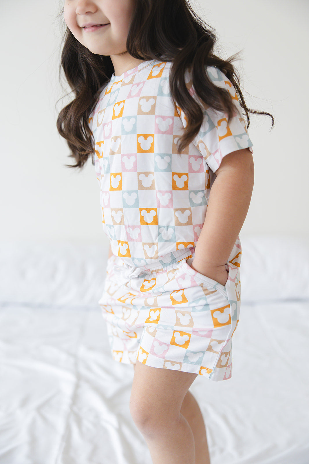 Checkerboard Charm Pocket Short Set