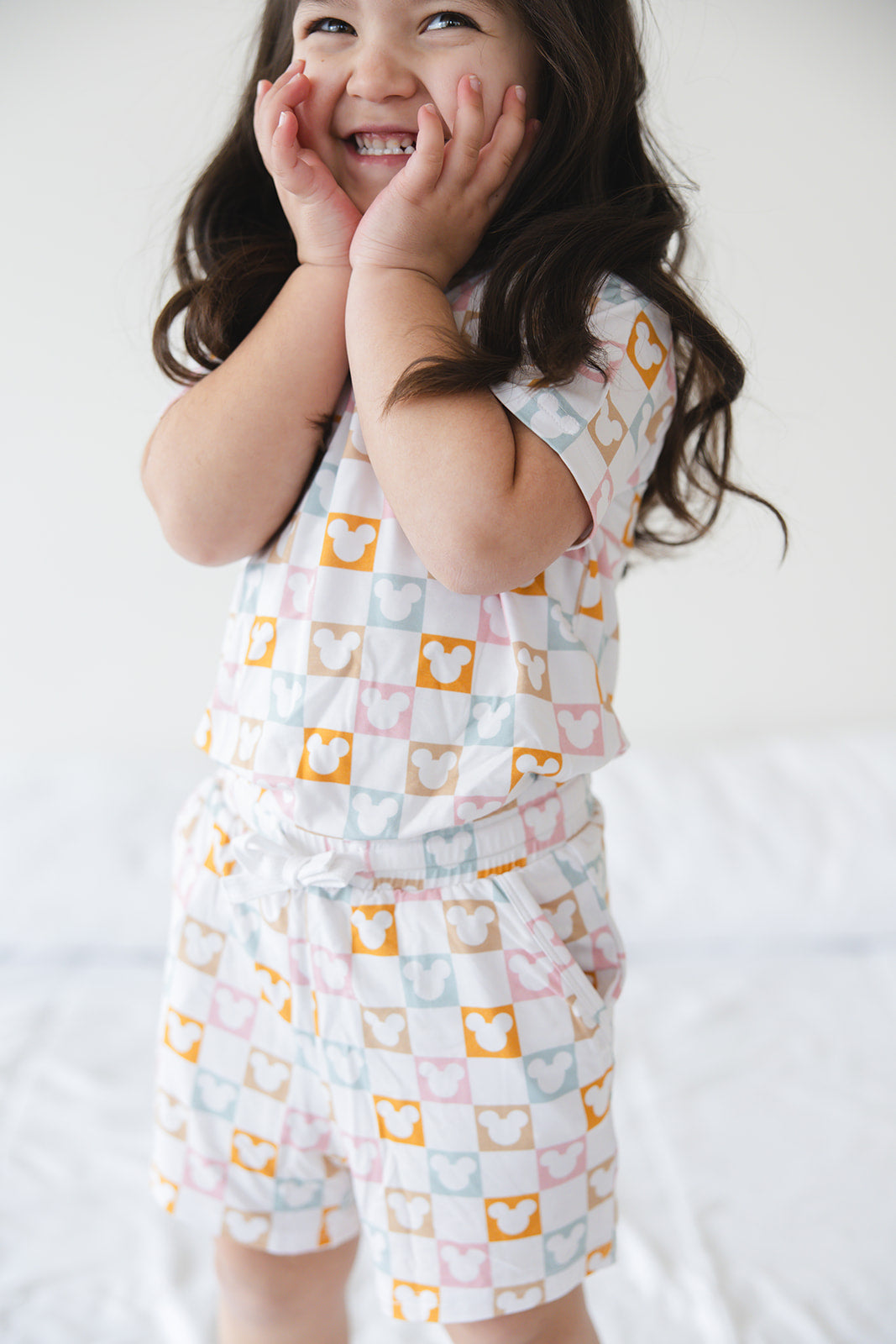 Checkerboard Charm Pocket Short Set