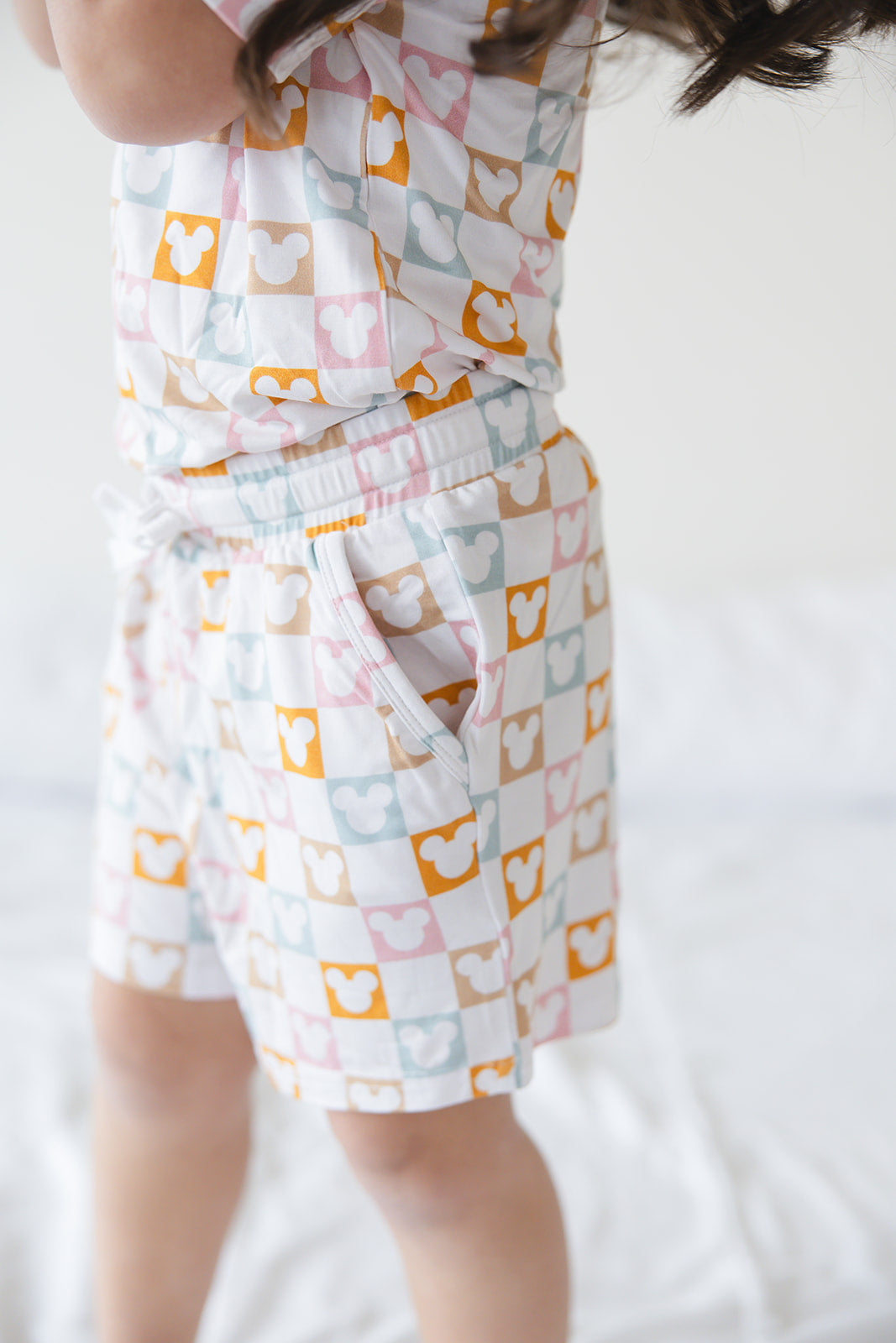 Checkerboard Charm Pocket Short Set