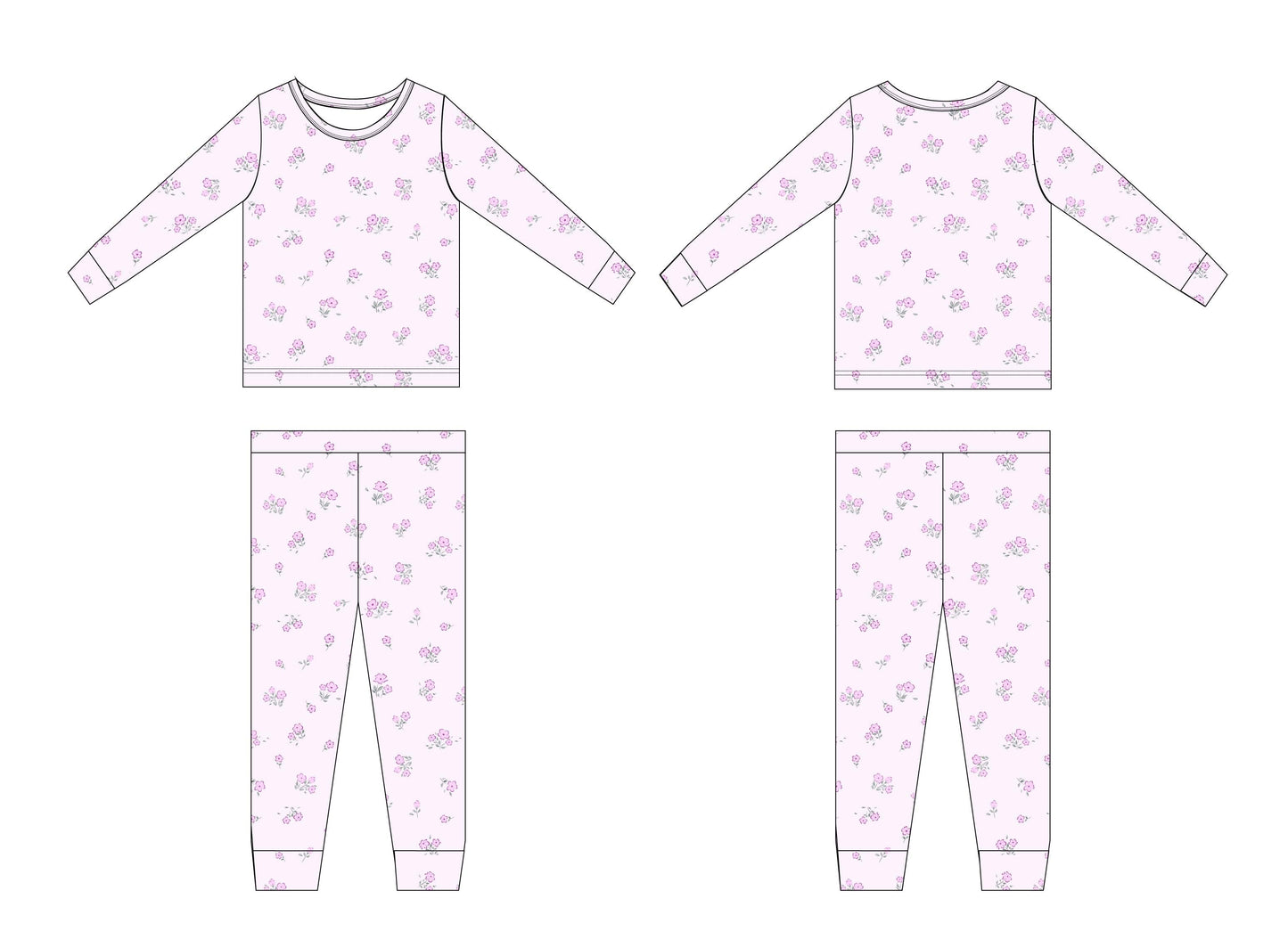 Aisley 2-Piece Pajama Set