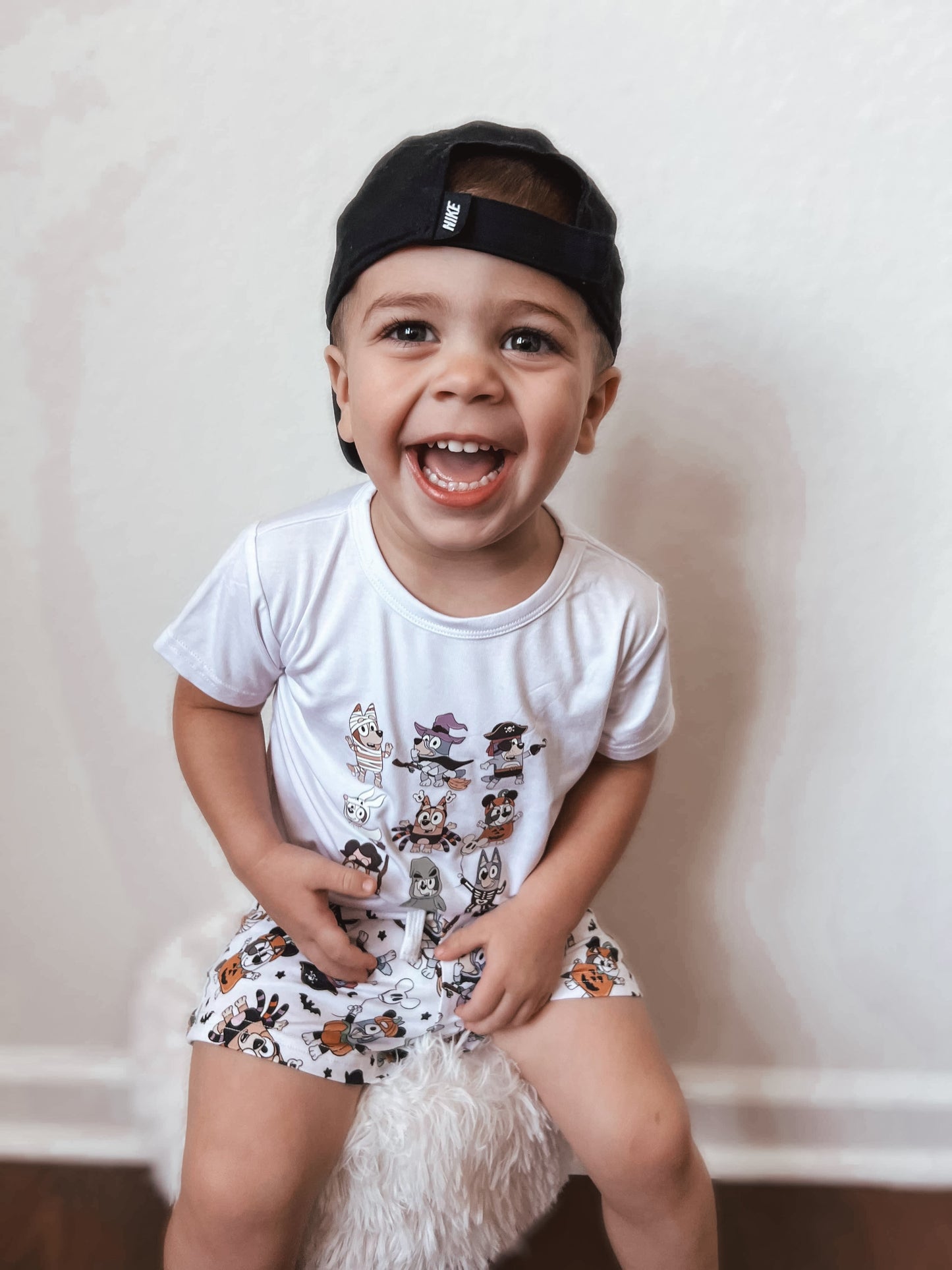 Costume Party Pocket Short Set- Black or White