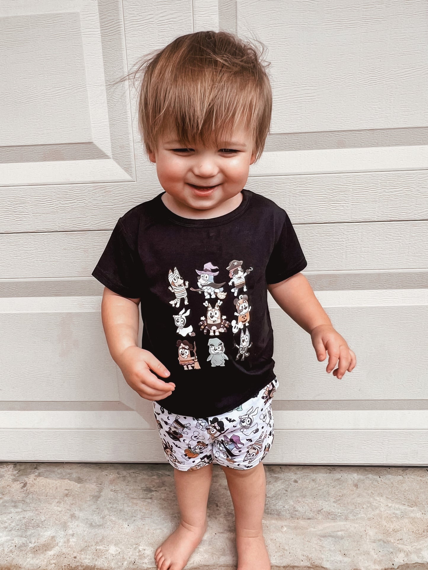 Costume Party Pocket Short Set- Black or White