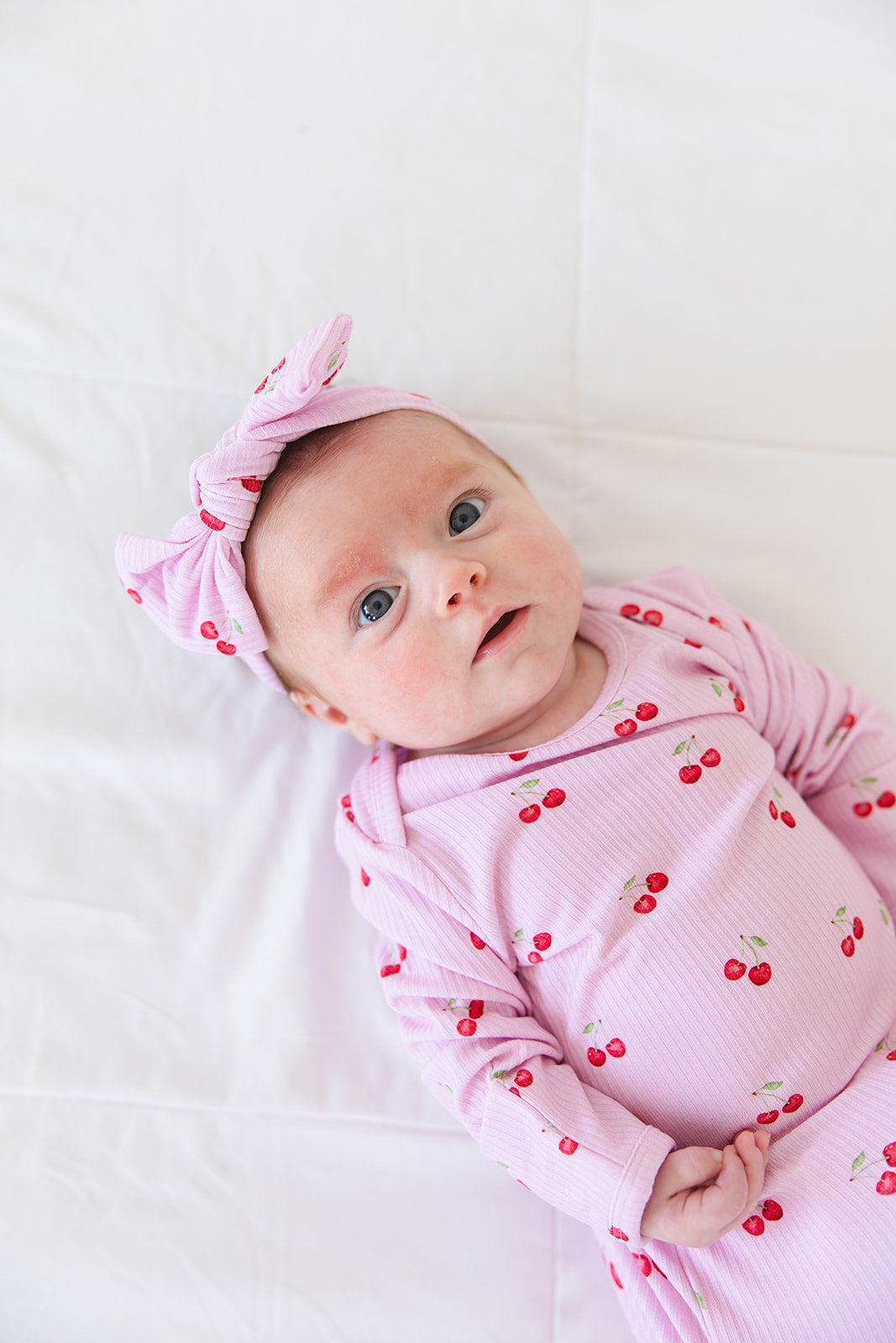 Cherry Ribbed Headband