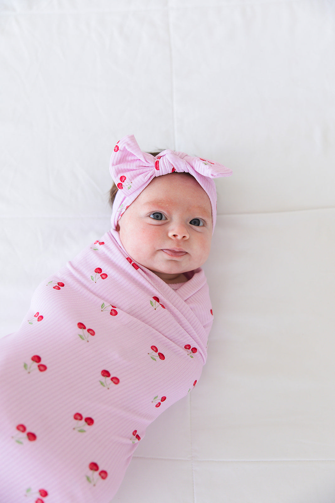 Cherry Ribbed Headband