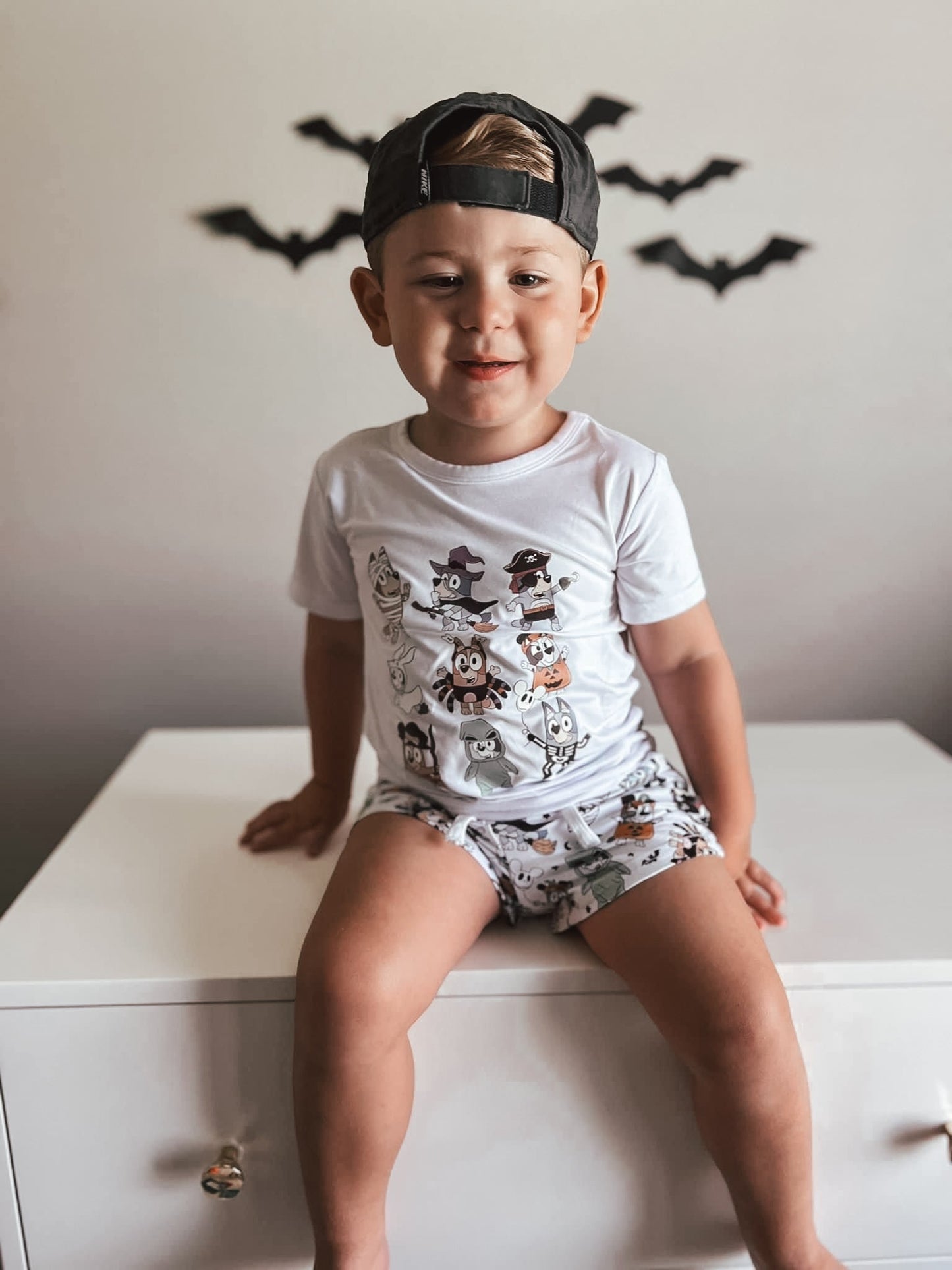 Costume Party Pocket Short Set- Black or White