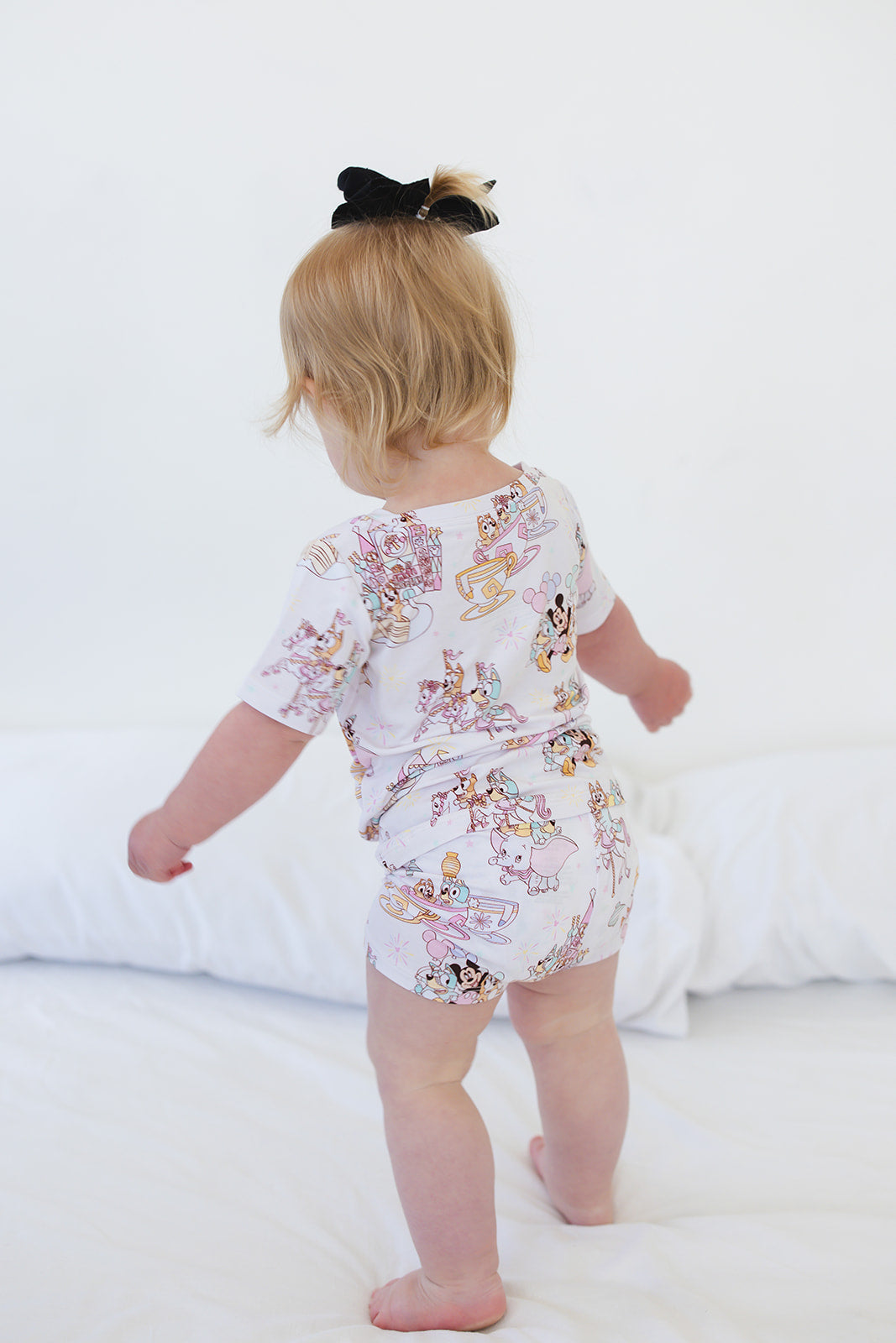 Pastel Park 2-Piece Pajama Short Set