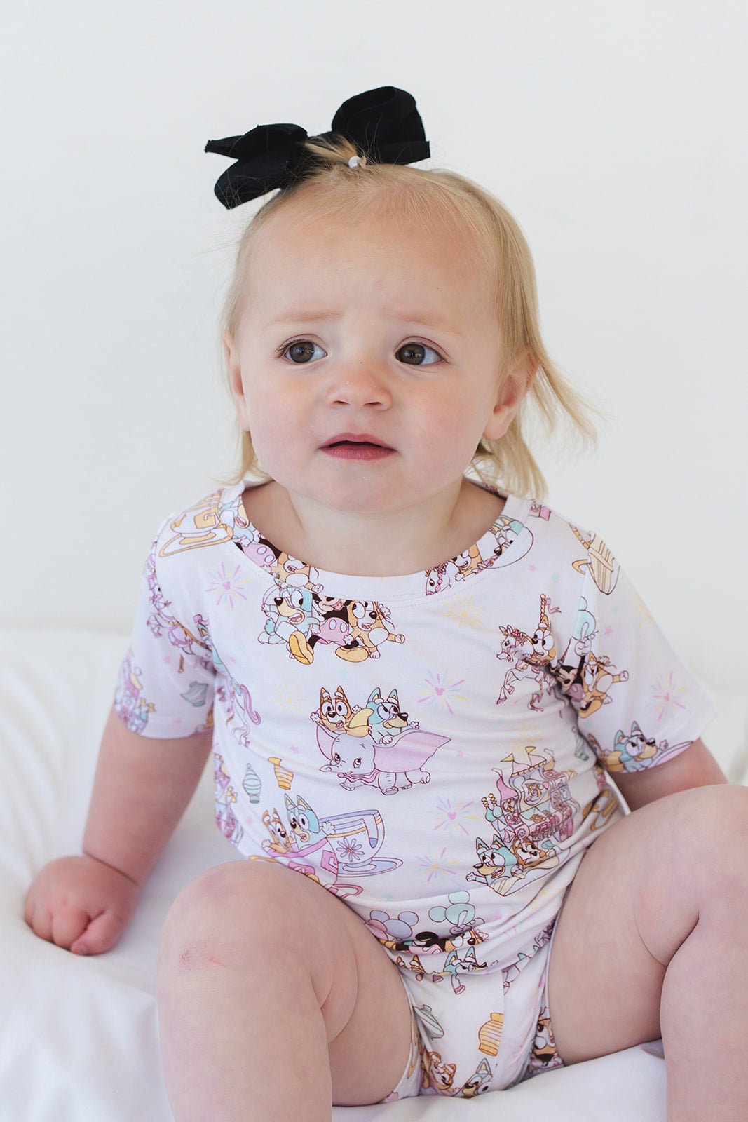 Pastel Park 2-Piece Pajama Short Set