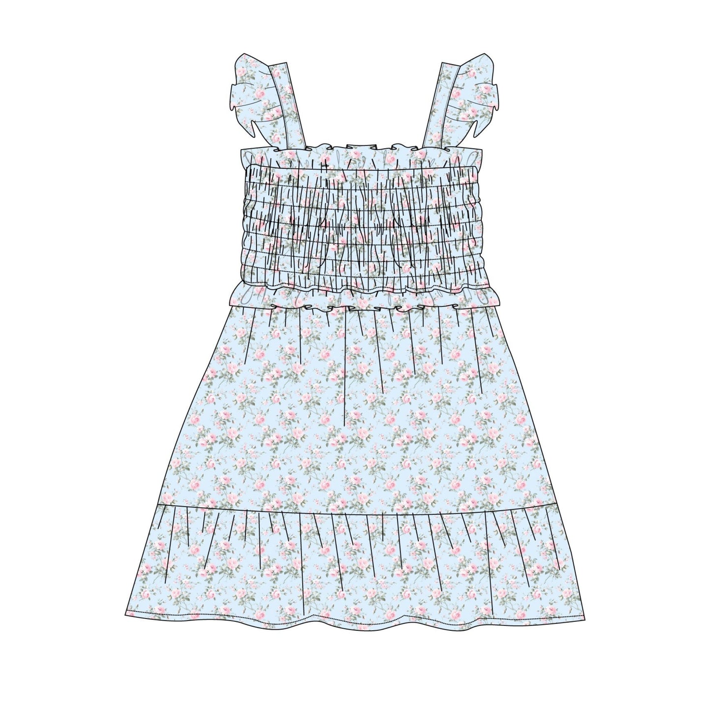 Eloise Smocked Dress