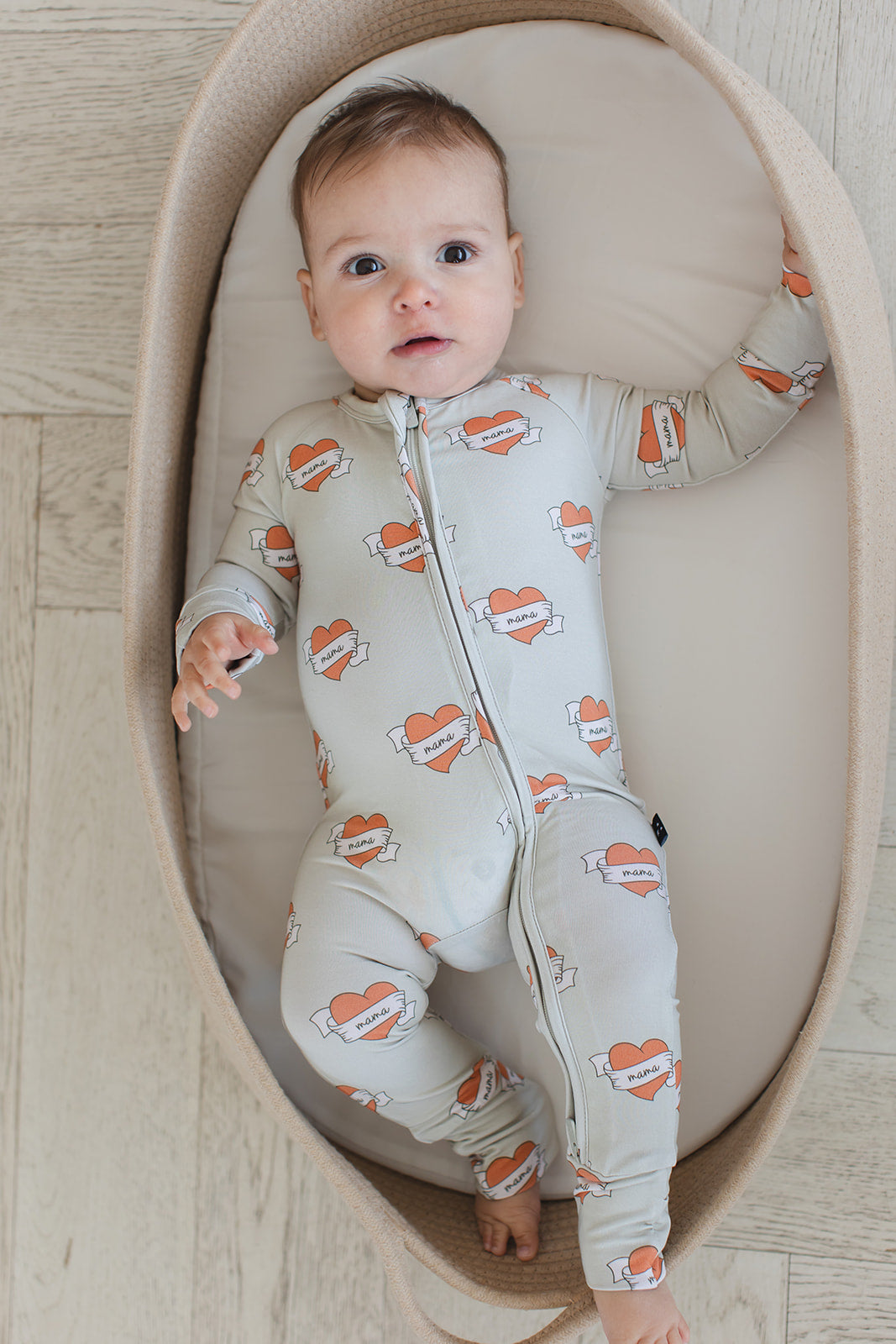 Tattoo Hearts Zippy Pajama