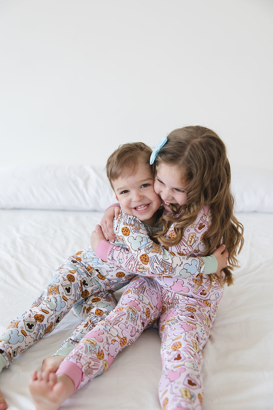 Snacks 2-Piece Pajama Set- Green