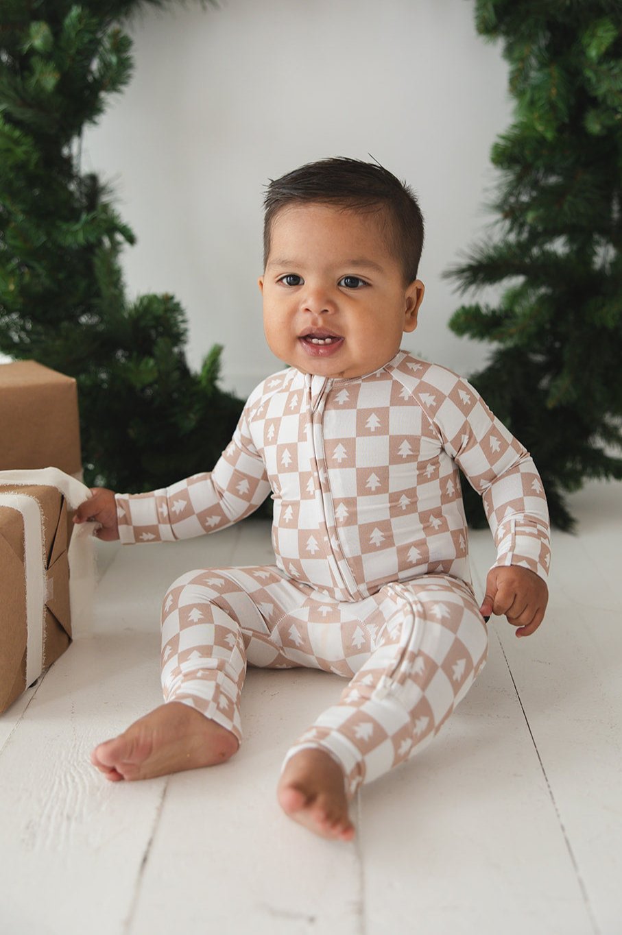 Pine Zippy Pajama