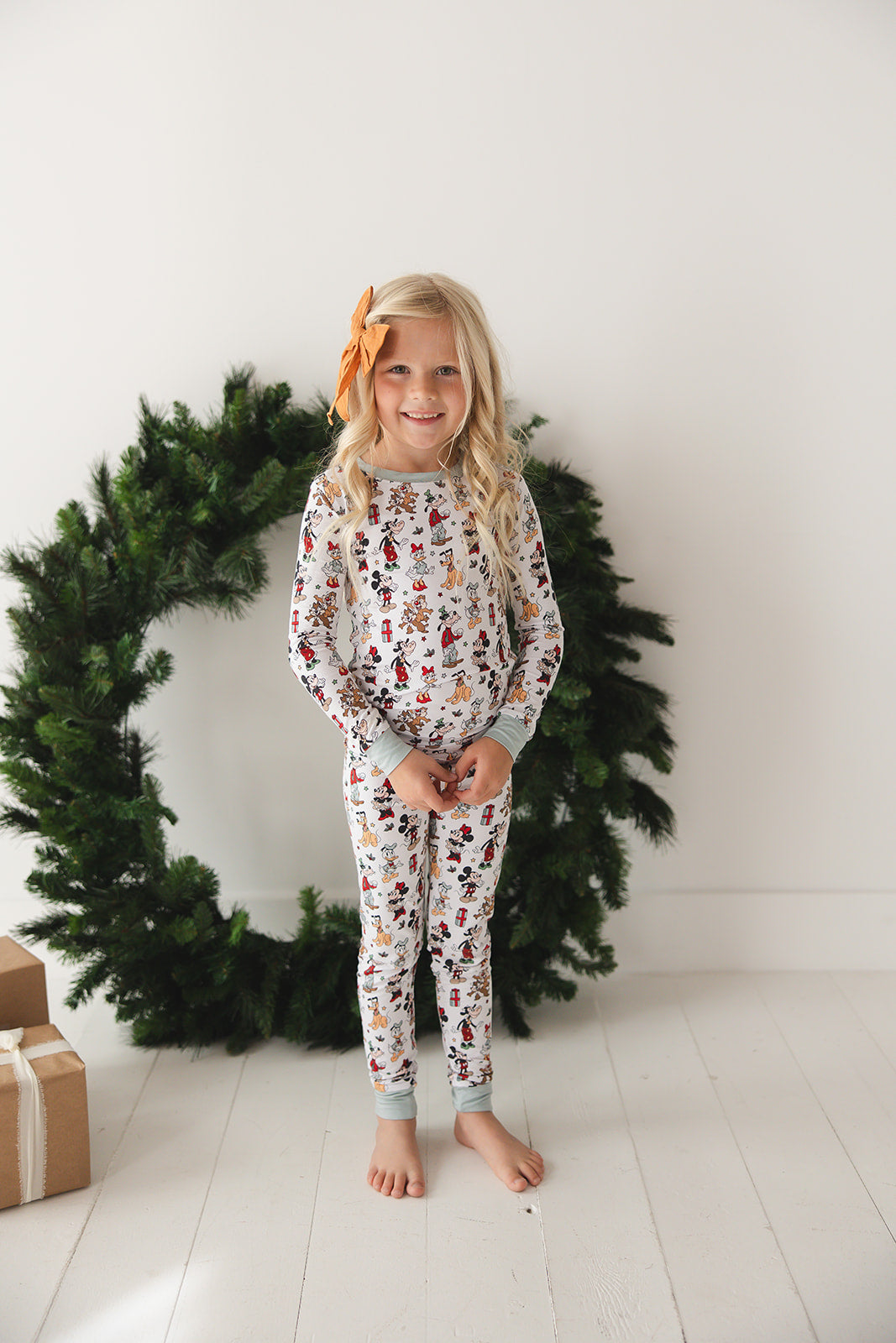 Vintage Christmas 2-Piece Pajama Set