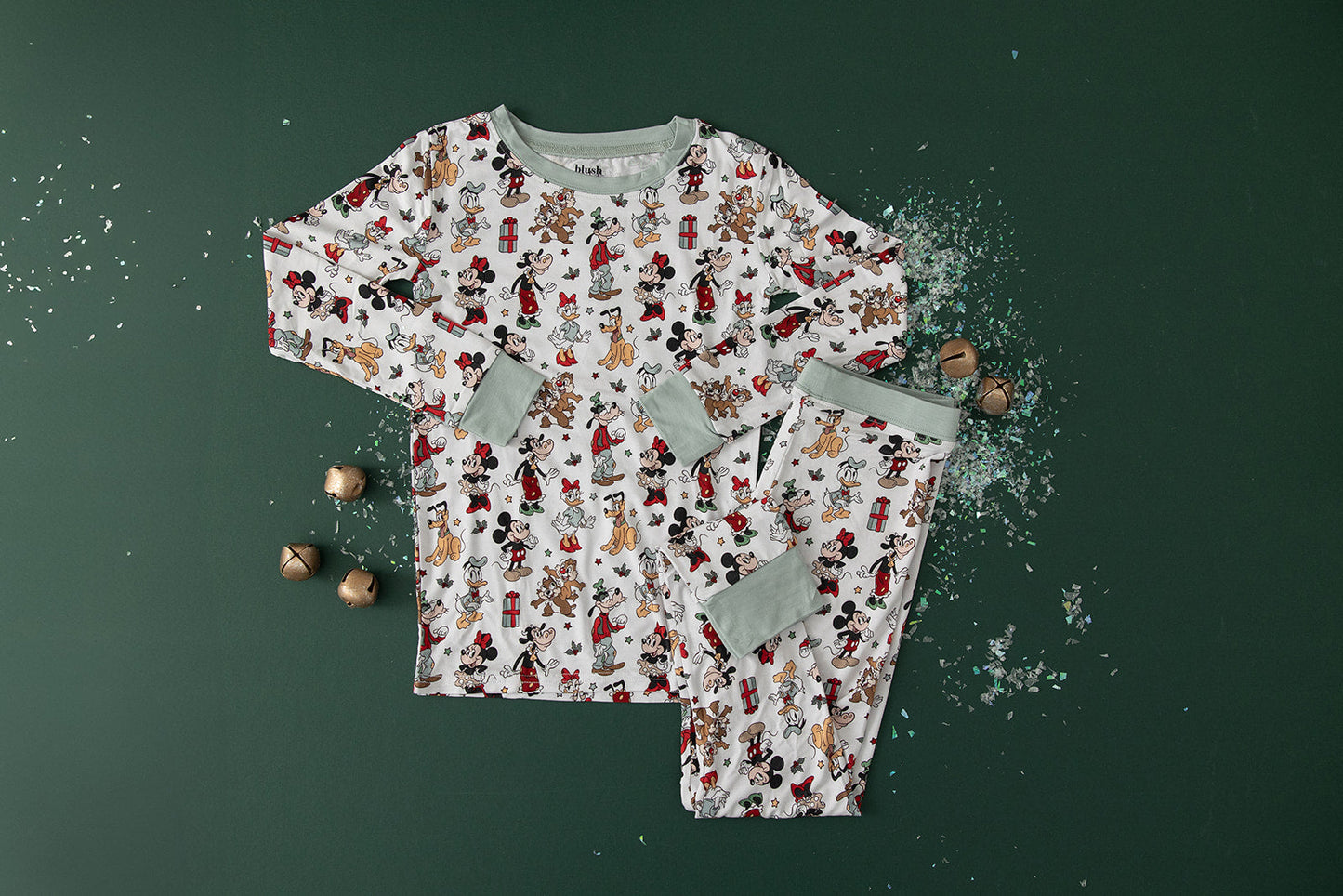 Vintage Christmas 2-Piece Pajama Set