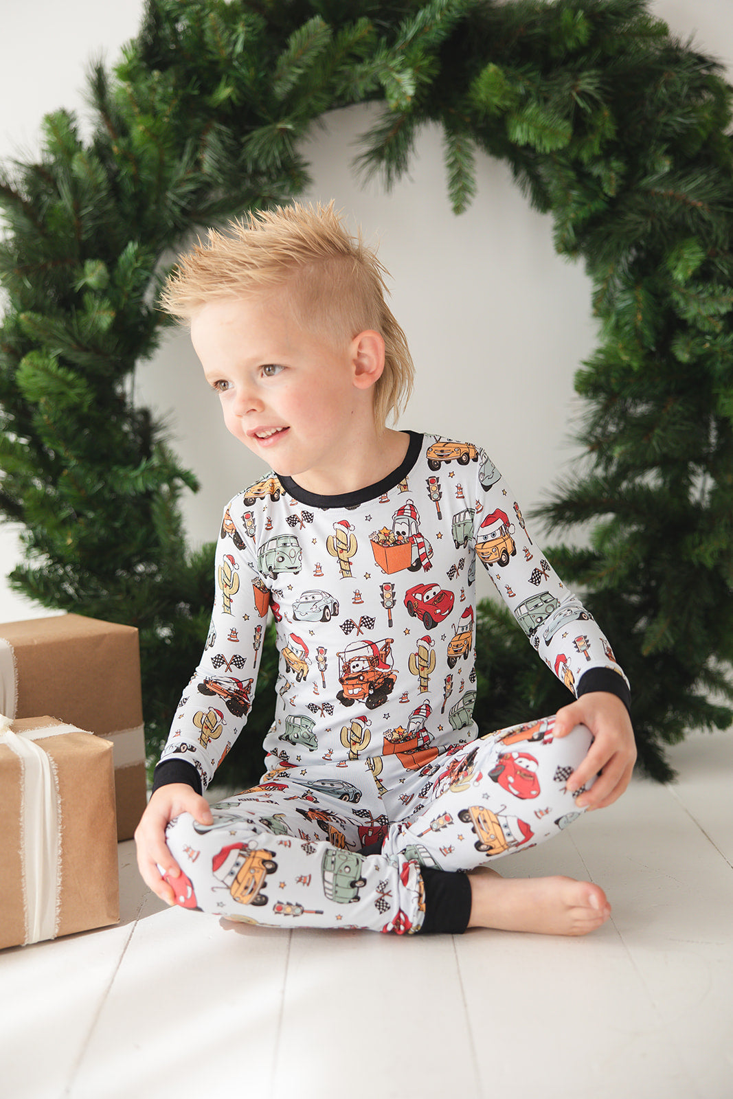 Cars Christmas 2-Piece Pajama Set