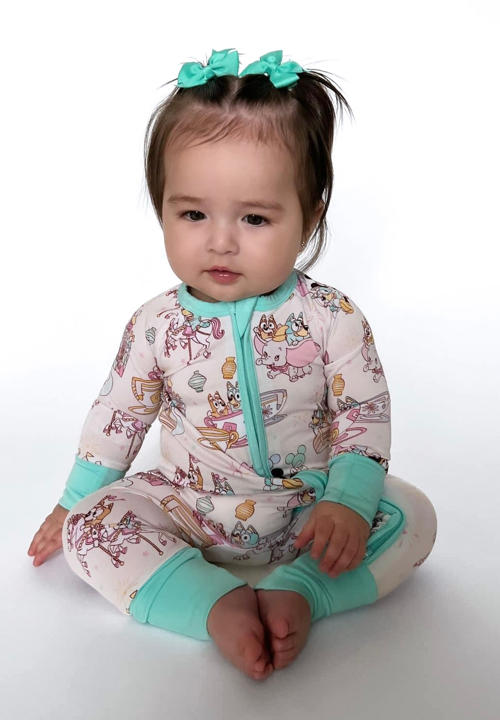 Pastel Park Belize Zippy Pajama