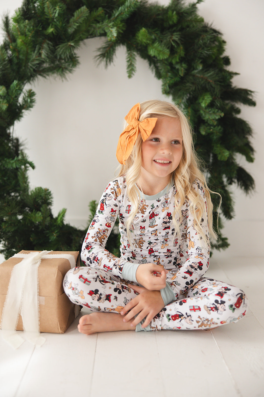 Vintage Christmas 2-Piece Pajama Set
